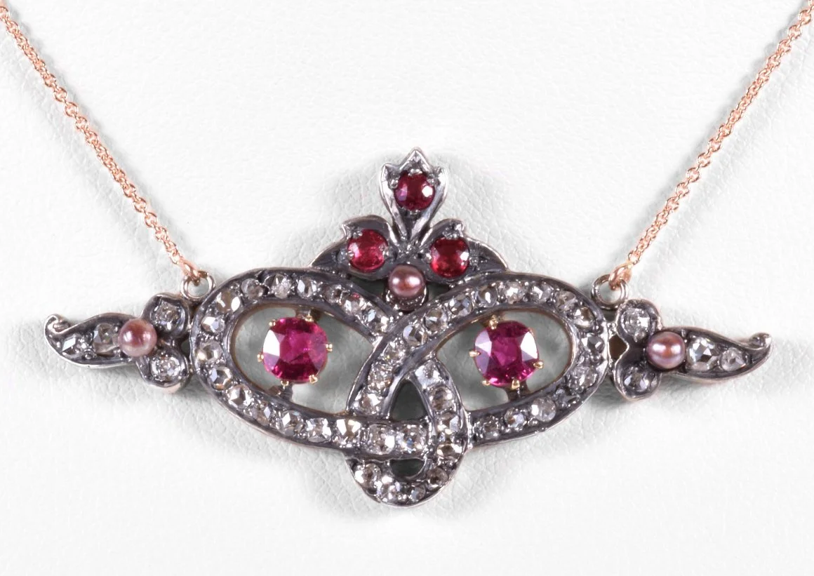 Antique gemstones at Copper Canary in Meridian