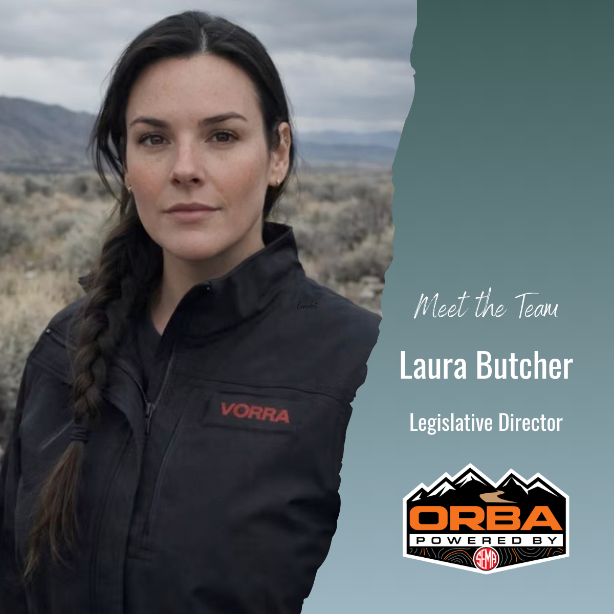 Laura Butcher, ORBA Legislative Director