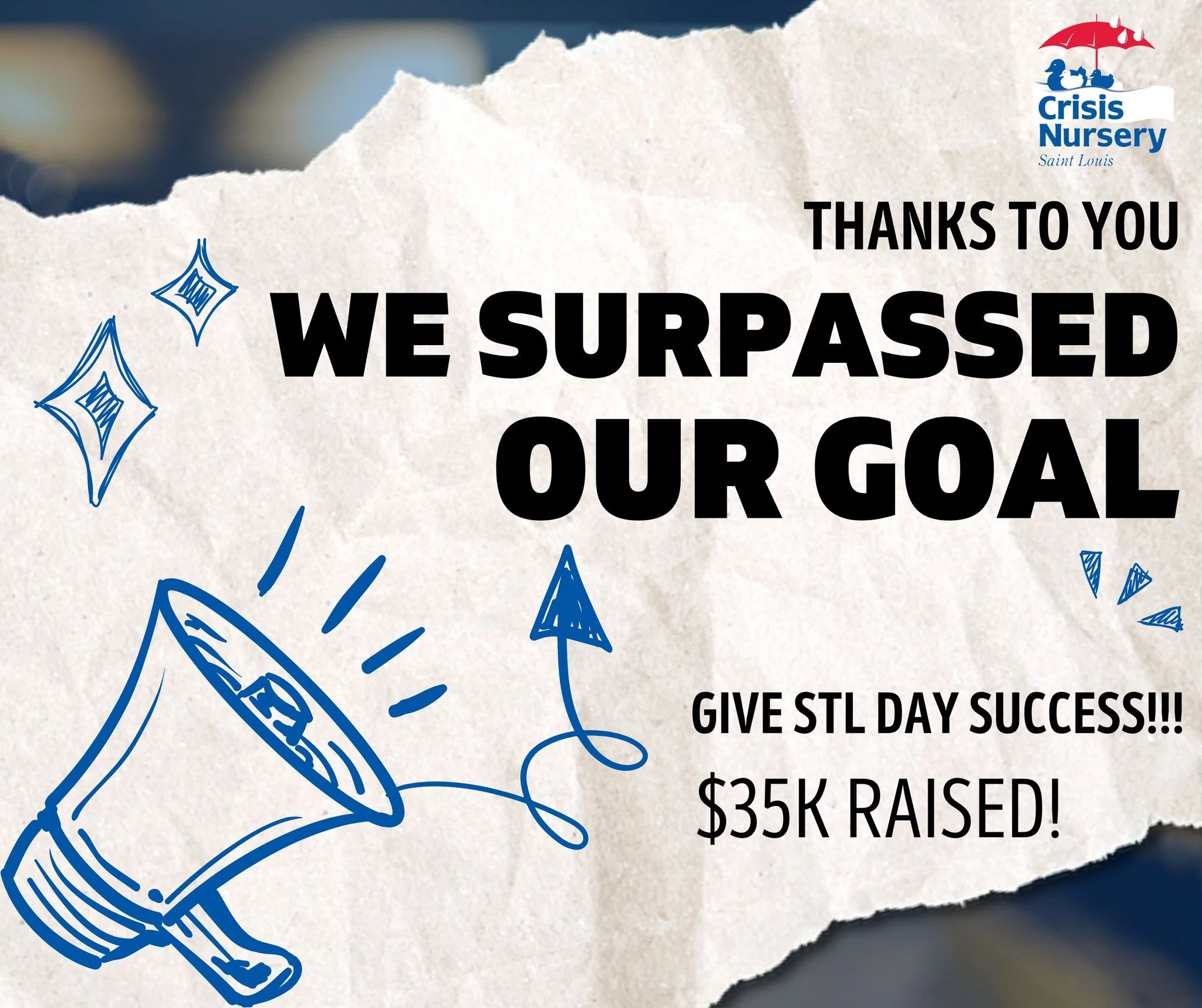 WOW&mdash;You Did It, St. Louis! ❤️
Because of YOU, we surpassed our Give STL Day goal by $10,000&mdash;raising critical funds to help feed hungry children in crisis.

Your generosity means more full bellies, more peaceful nights, and more hope for f