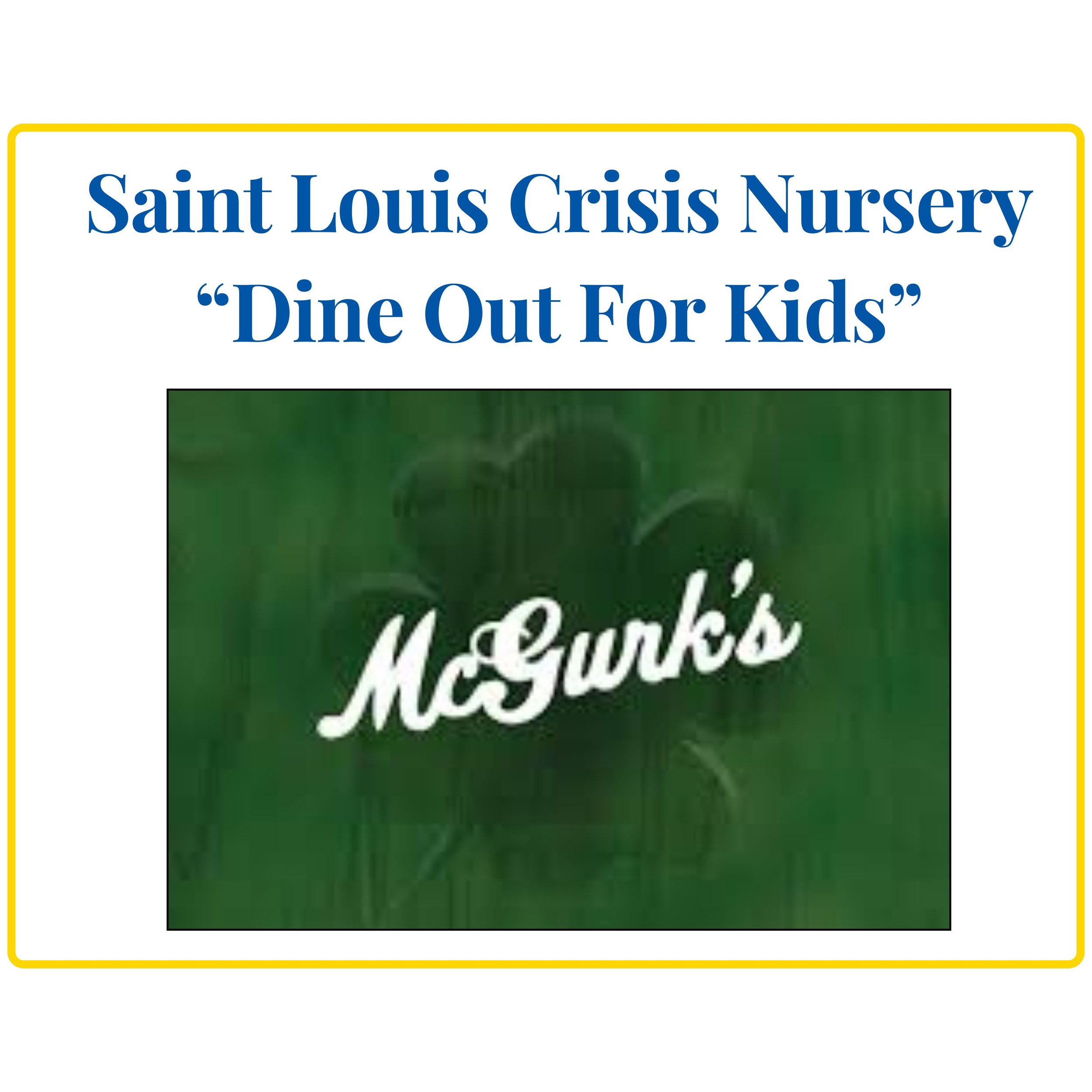 Dine Out - McGurk’s