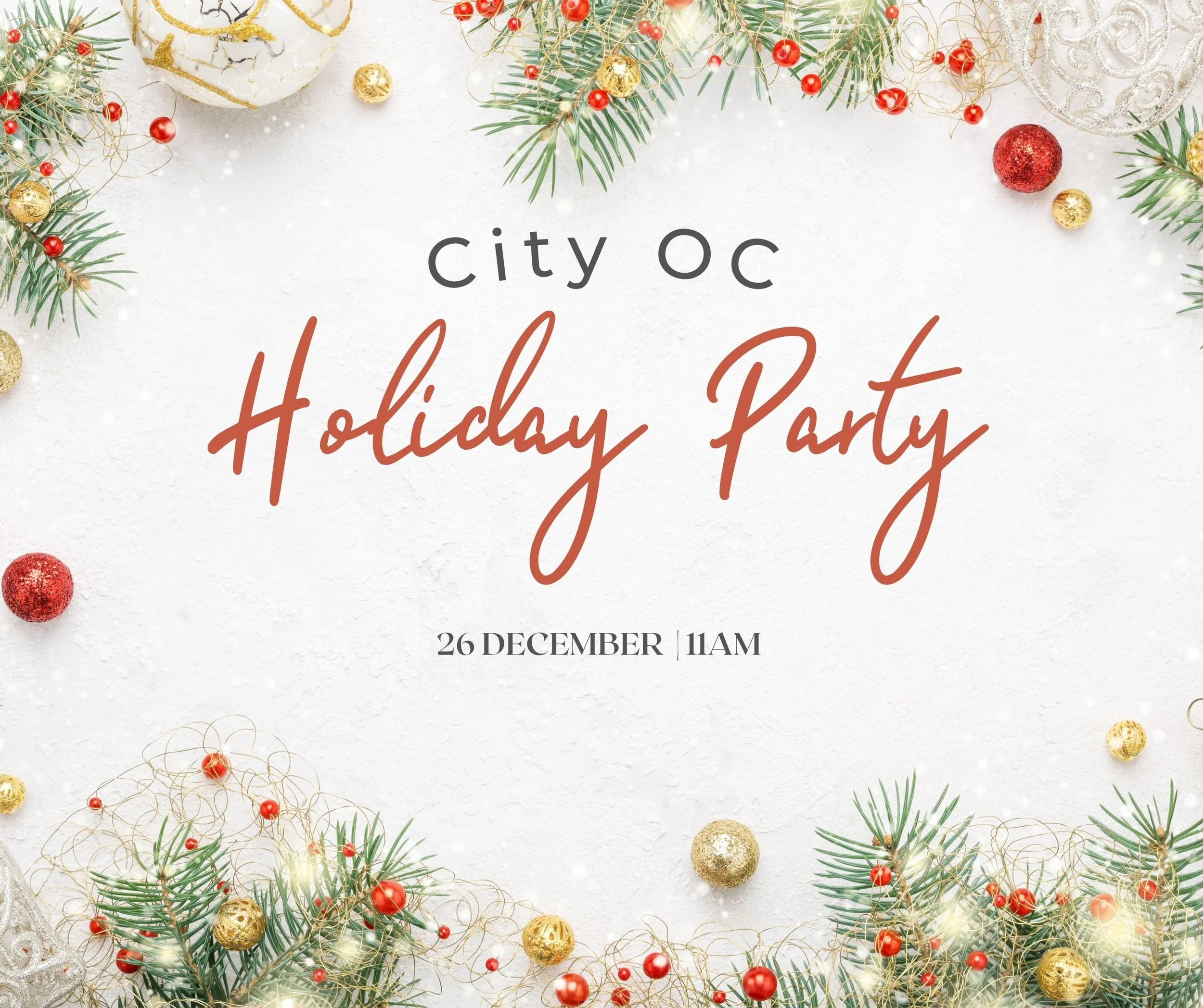 City OC Holiday Party