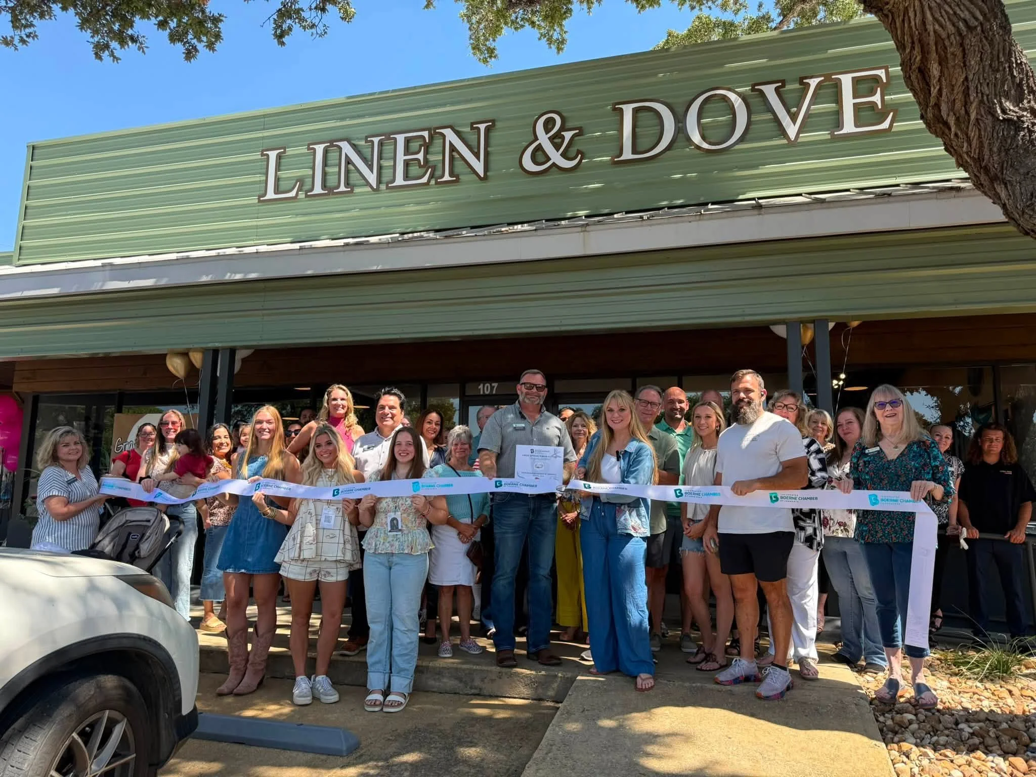 Linen &amp; Dove’s Grand Opening