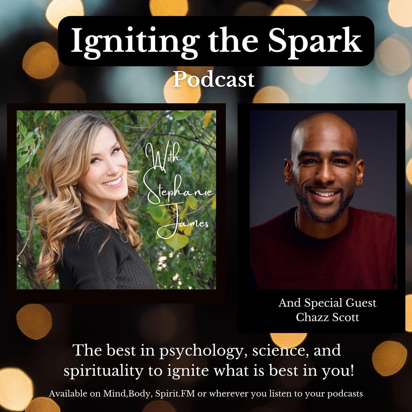 I thoroughly enjoyed this podcast interview with @stephaniethespark on @mindbodyspirit.fm. We discussed:

- How to upgrade your mental capacities to achieve more &amp; stress less 
- The neuroscience behind how to get unstuck and create sustainable s