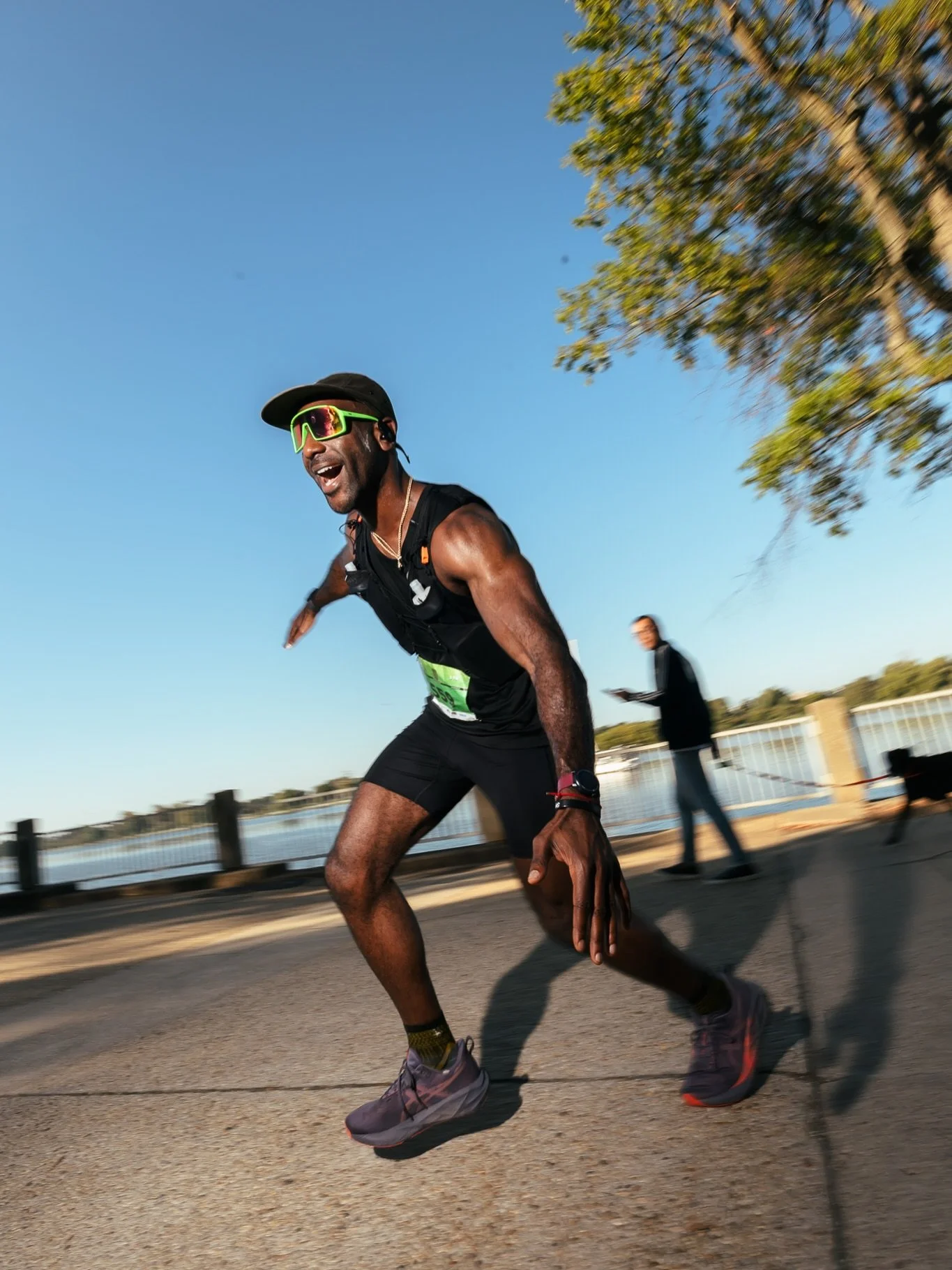 My soul feels alive when I move my body!

District 19 was amazing! I PR&rsquo;d &amp; got 14th place out of 299. 7:19 pace. I put on 11 pounds of muscle &amp; I'm faster.  Not bad!

I'm proud of myself. Go Chazz! 🧘🏾

Fantastic work @sarahtruittphot