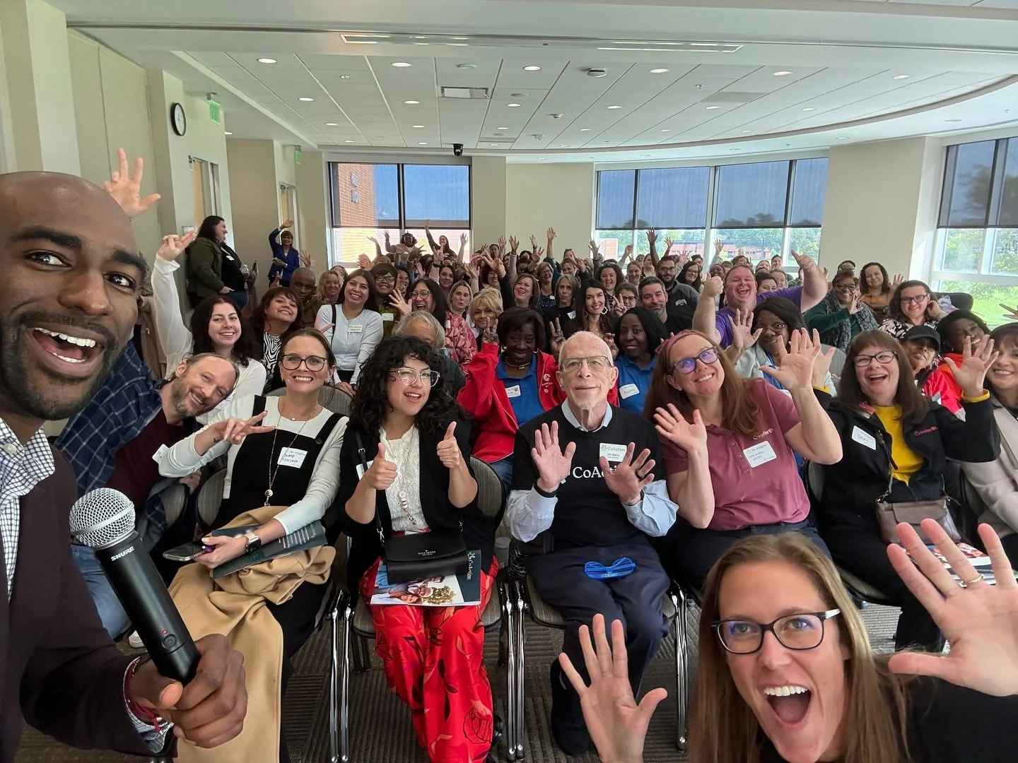 Still feeling inspired after speaking at the @coaction.care Reimagined 2025 Conference at @valparaisou in Indiana! 

Over 300+ public health leaders and trauma-informed professionals showed up ready to explore what it really means to lead without bur