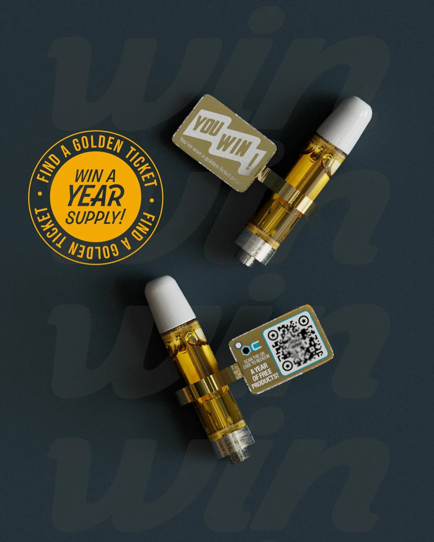 Want to win a YEAR worth of product?!?! It&rsquo;s time to search for GOLDEN TICKETS attached to 4 lucky products! We can&rsquo;t wait to see who is going to start the year off lit 🤩🌿👍 Good Luck!!!

#goldenticket #contest #winner #goodluck #colora