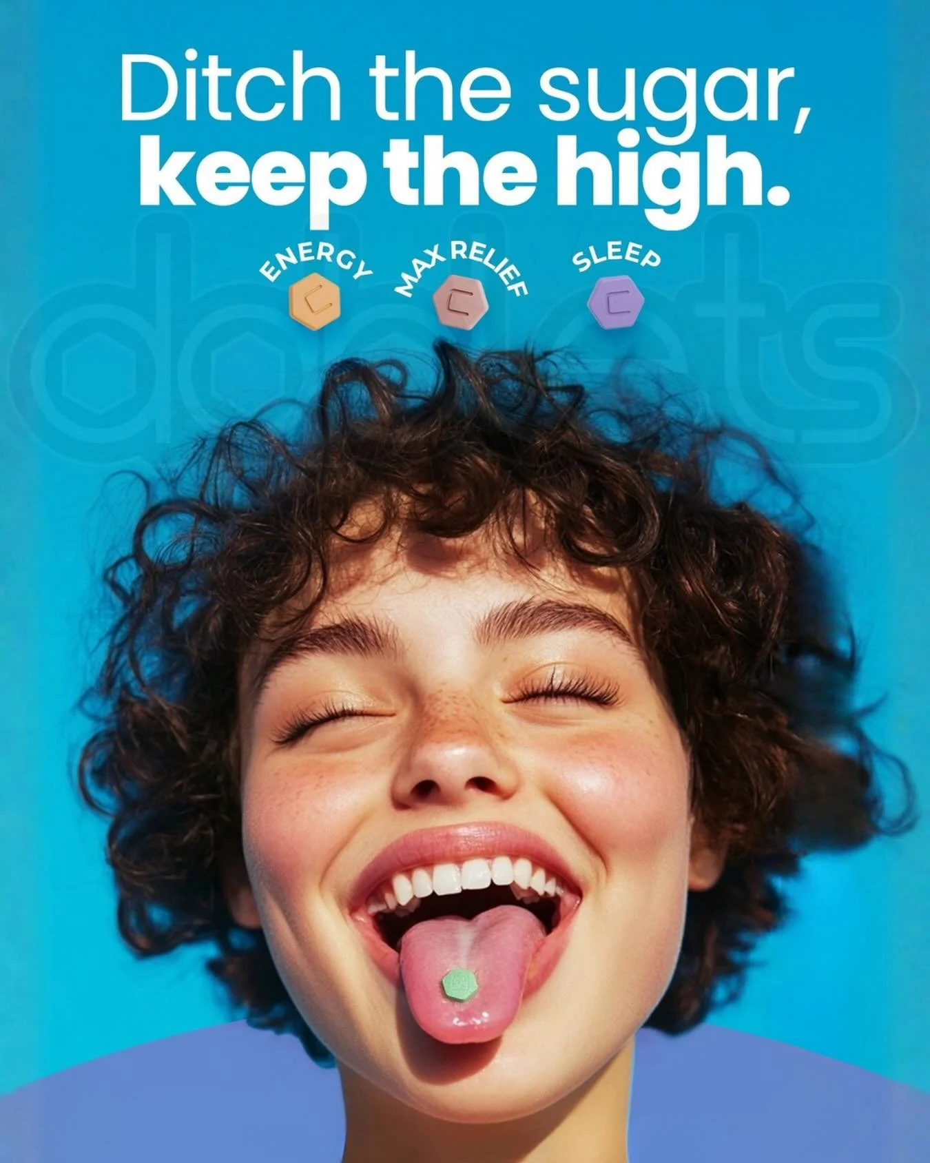 Ditch the sugar. Keep the high. 
Dablets are designed to give you a cleaner, simpler edible experience &mdash; no sugar, no fat, no gluten, no sticky gummies. Just a precise, easy-to-dose tablet that keeps things consistent every time.
Whether you&rs