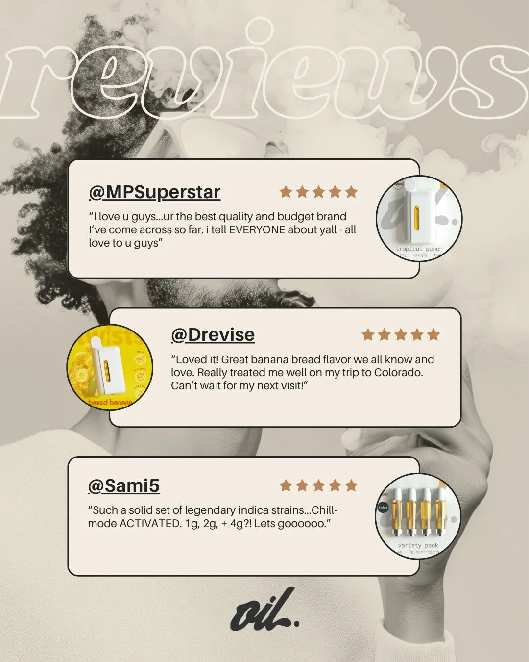 Your reviews = instant good vibes. 🙌 Thanks for the love&mdash;and for coming back for more. We&rsquo;re here to get you lifted!