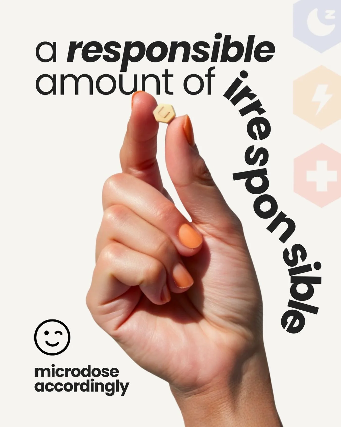 A responsible amount of irresponsible. 😏
Dablets make it easy to dose your way &mdash; just enough to take the edge off, not the whole day.