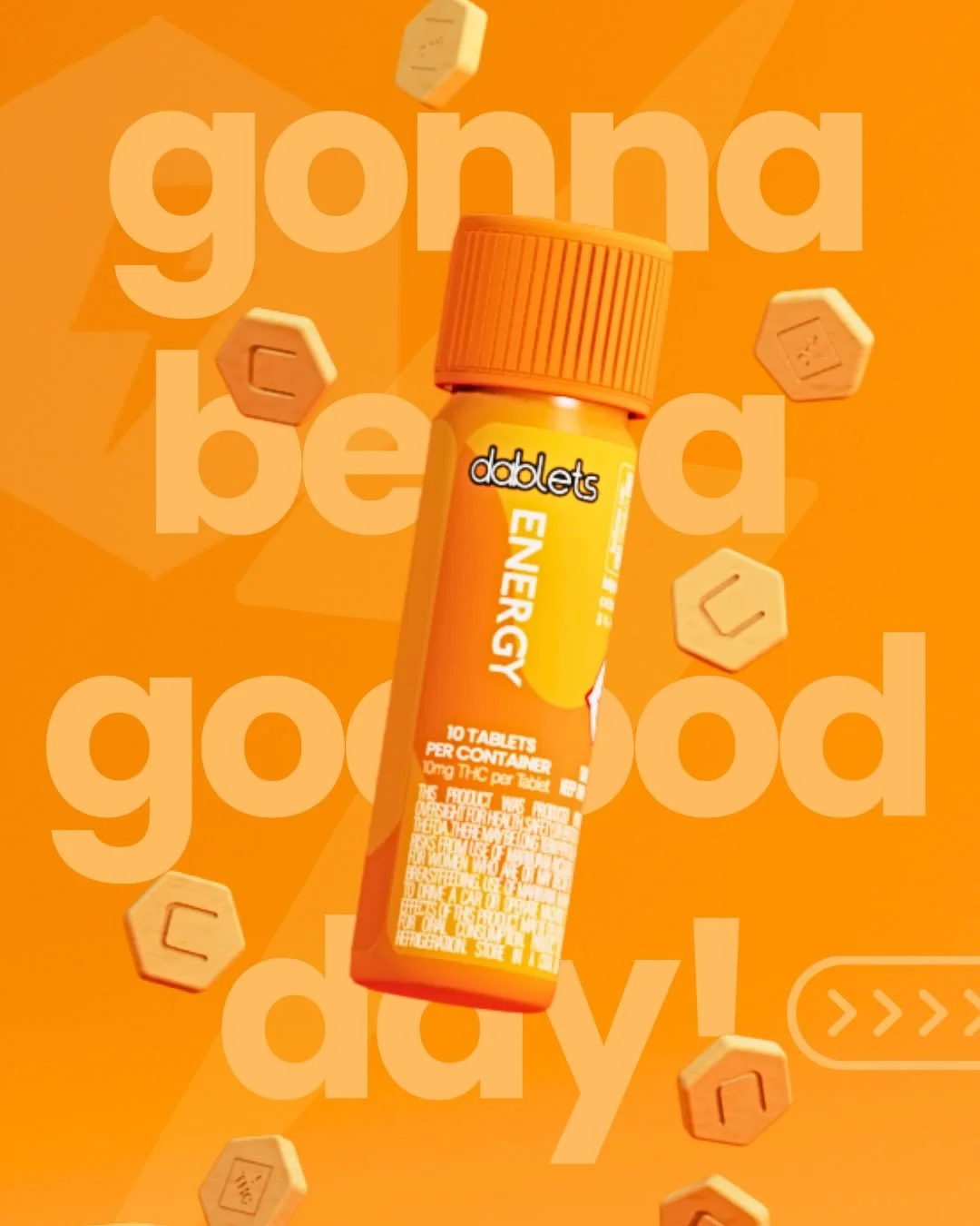 Set the tone early. ⚡️
It&rsquo;s gonna be a good day when you&rsquo;ve got Energy Dablets keeping you going.