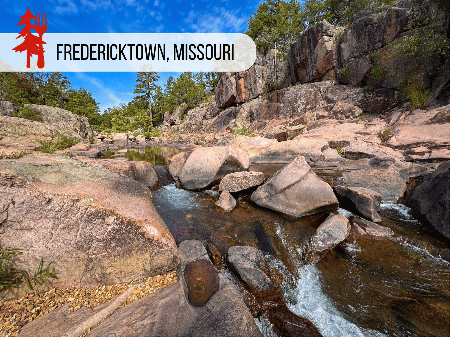 Shut-ins and a ranger station turned coffee shop in Southeast Missouri