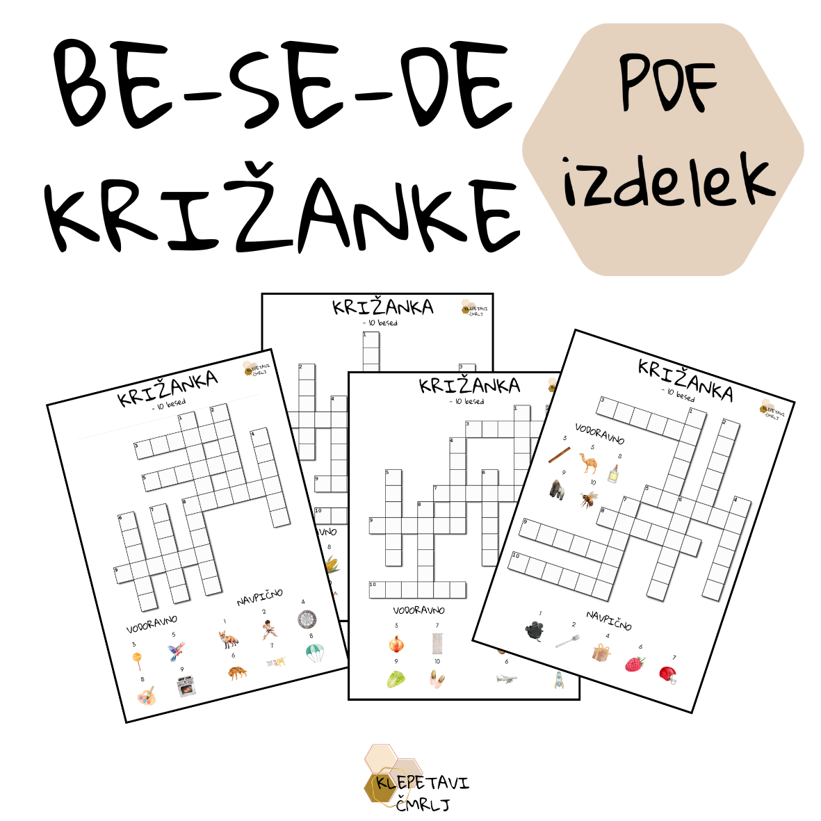 BE-SE-DE KRIŽANKE