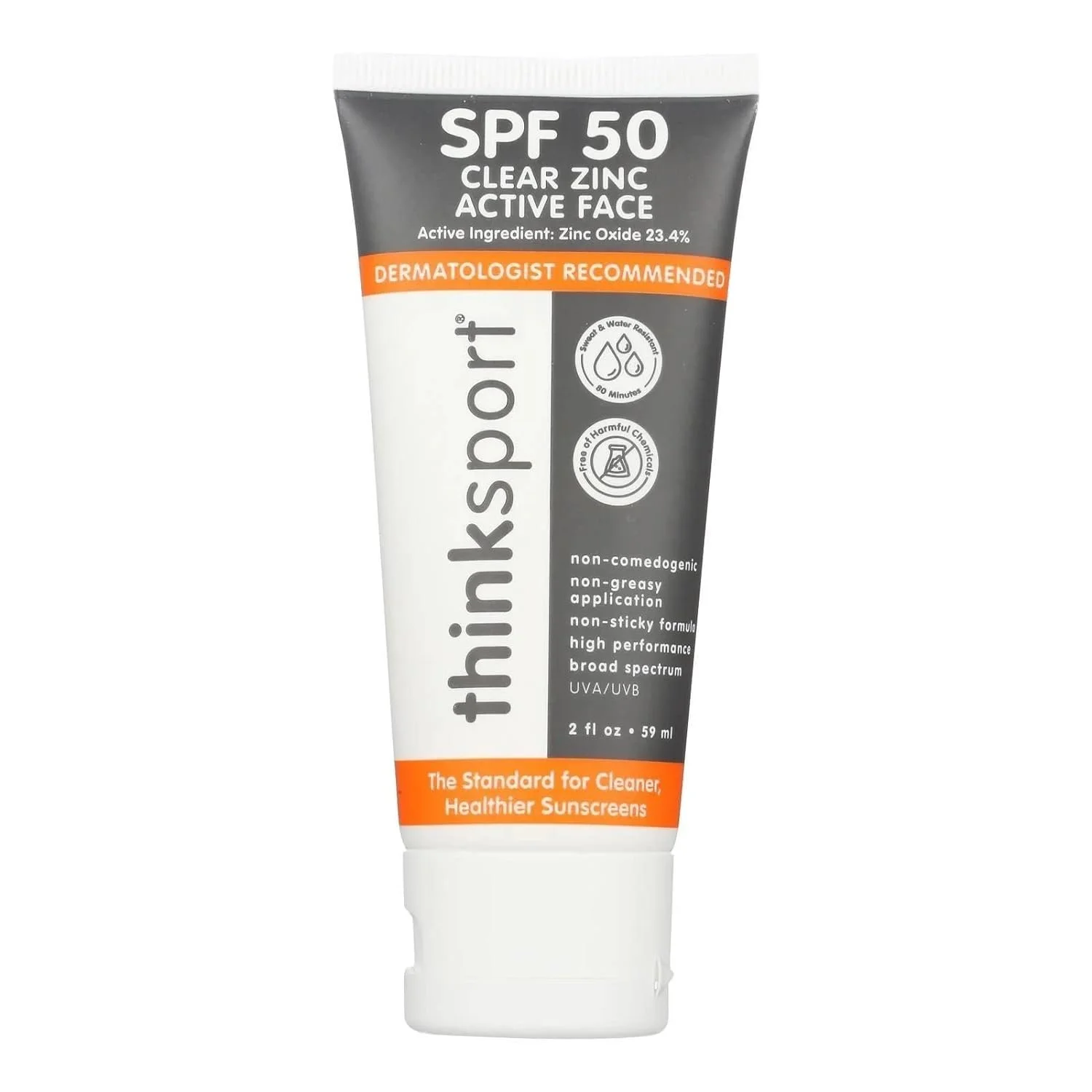 Thinksport Clear Zinc SPF 50 Sunscreen