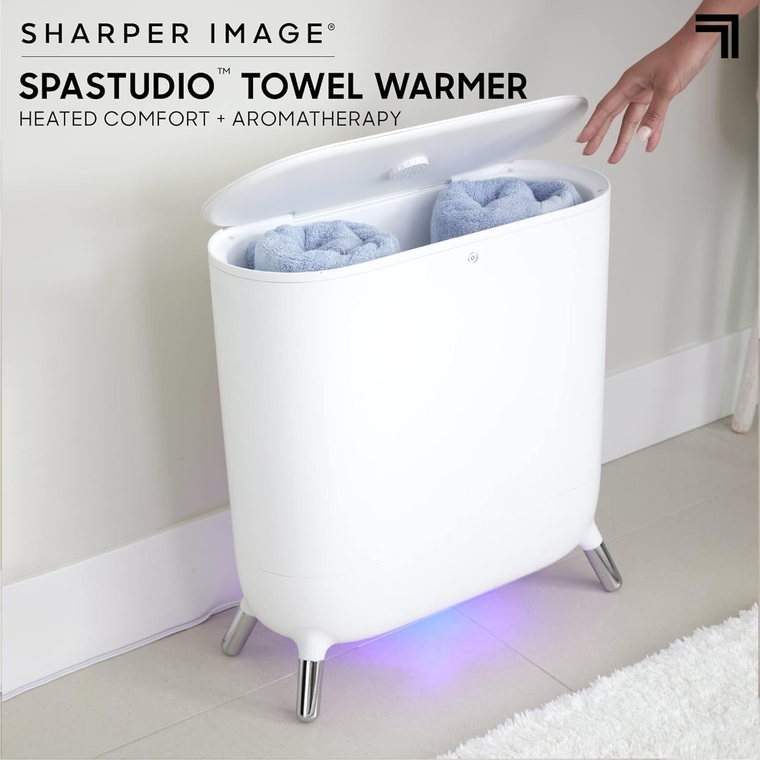 Sharper Image Spa Studio Towel Warmer