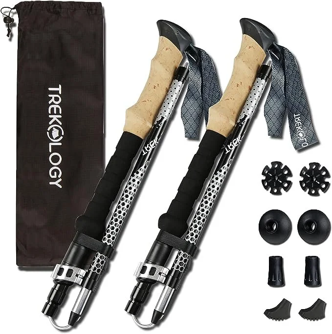 Trekology Trek-Z Collapsible Hiking &amp; Trekking Poles