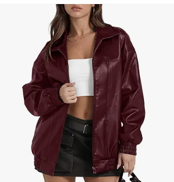 Sampeel Faux Leather Bomber Jacket .png