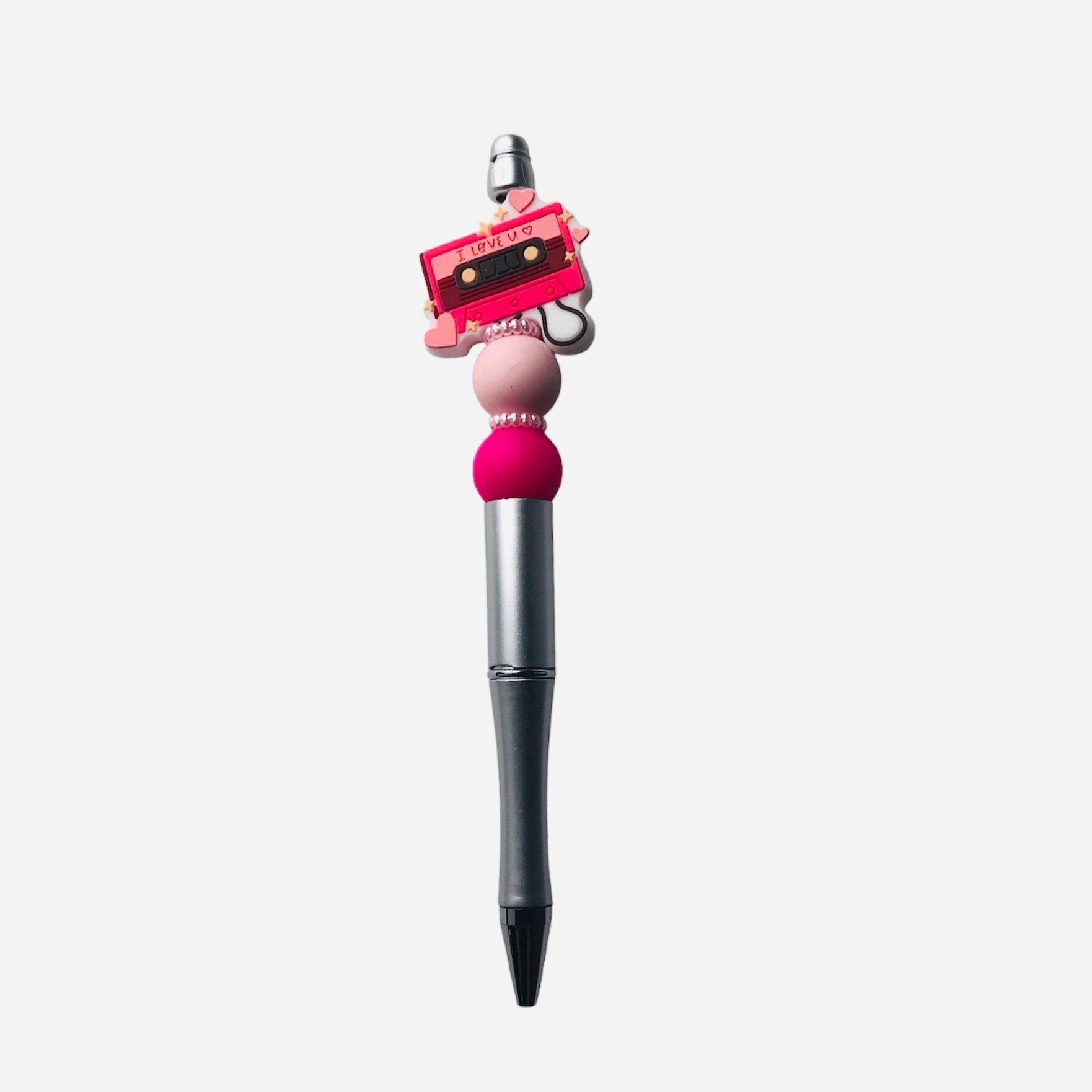 Love Cassette Pen - Silver