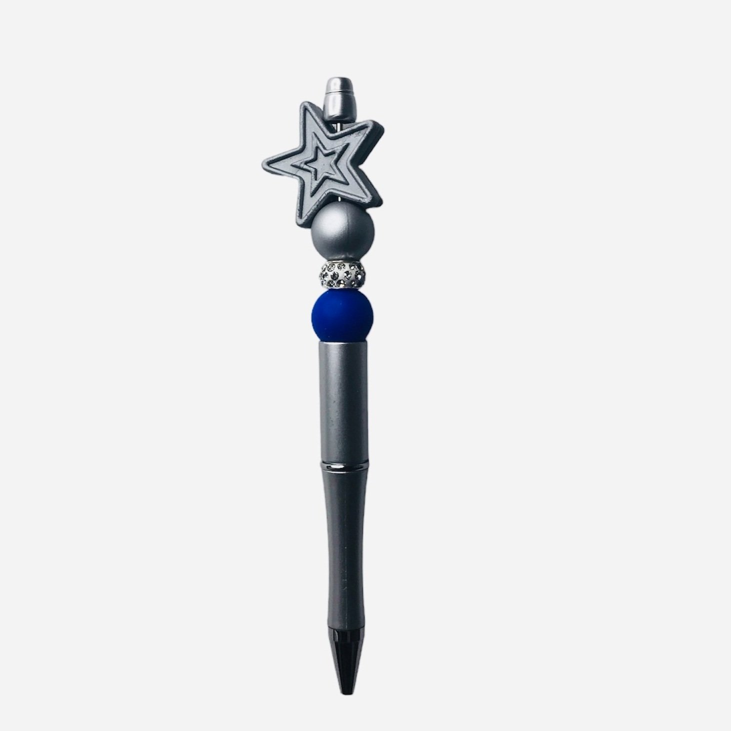 Silver Star Pen - Silver