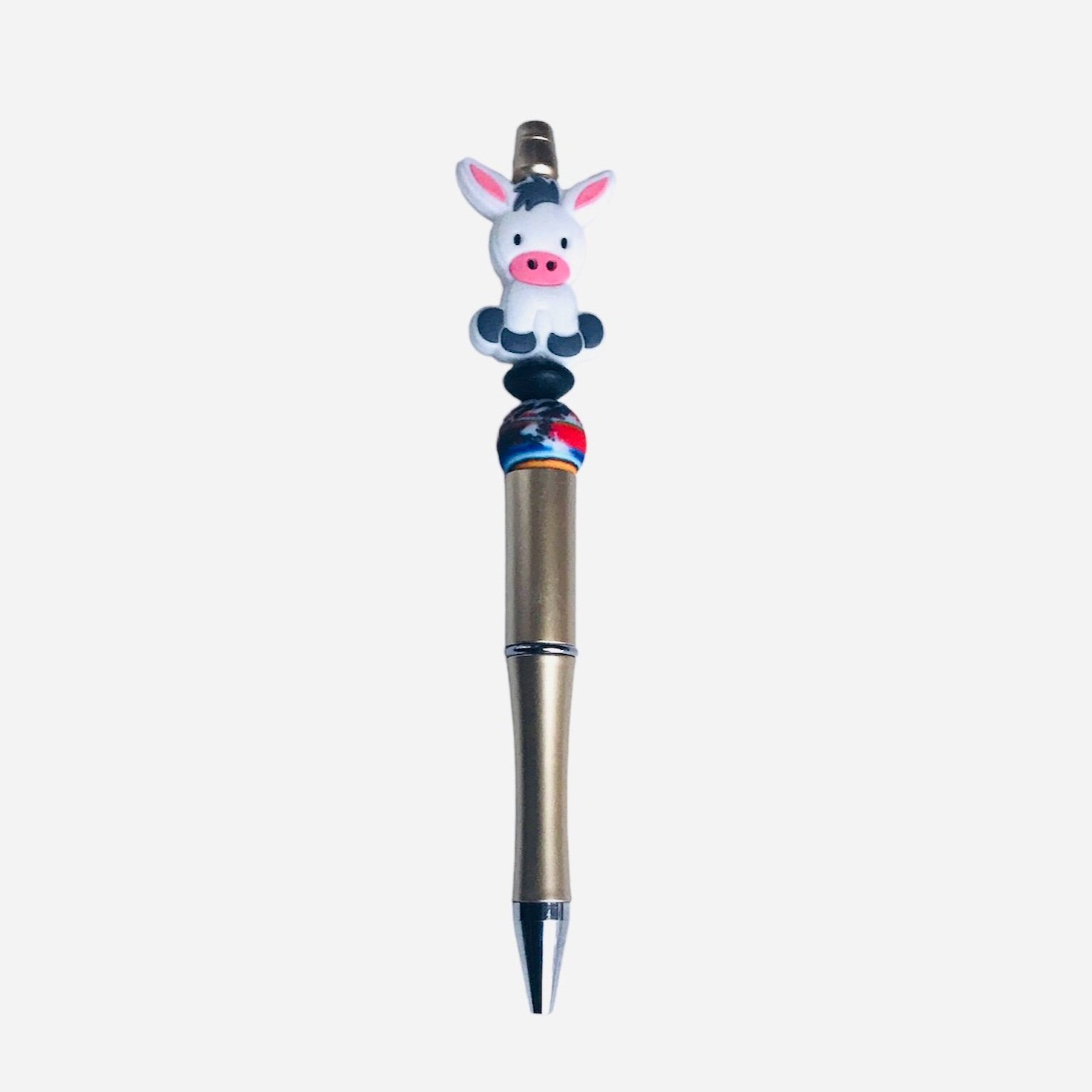 White Donkey Pen - Gold