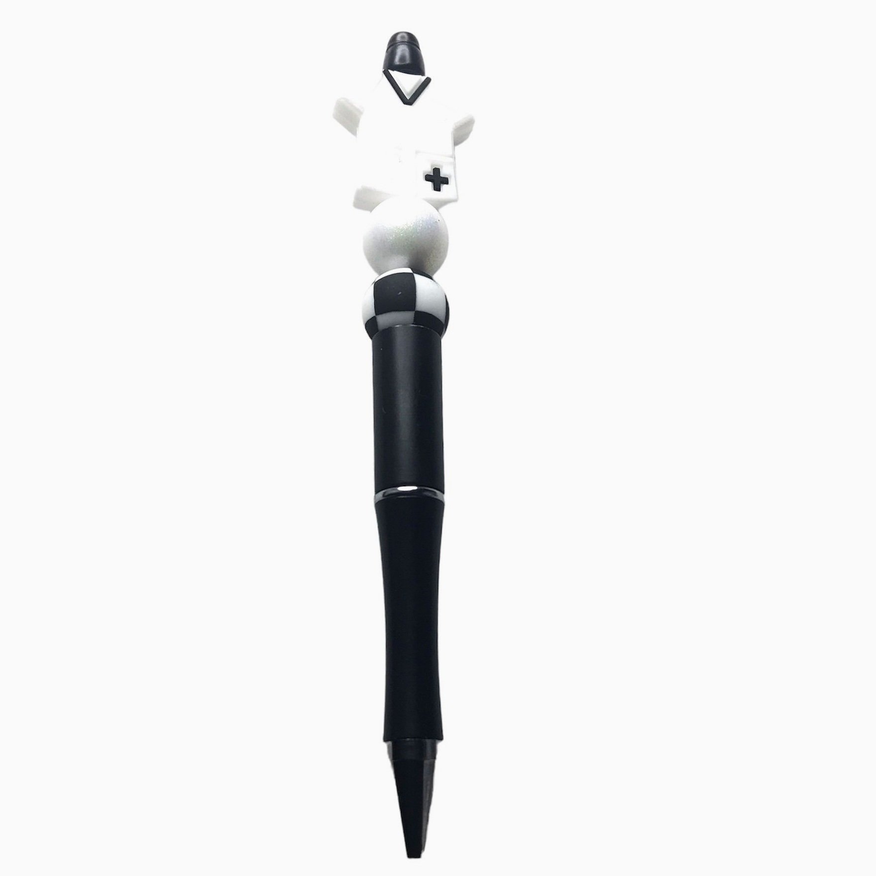 White Scrub Pen - Black