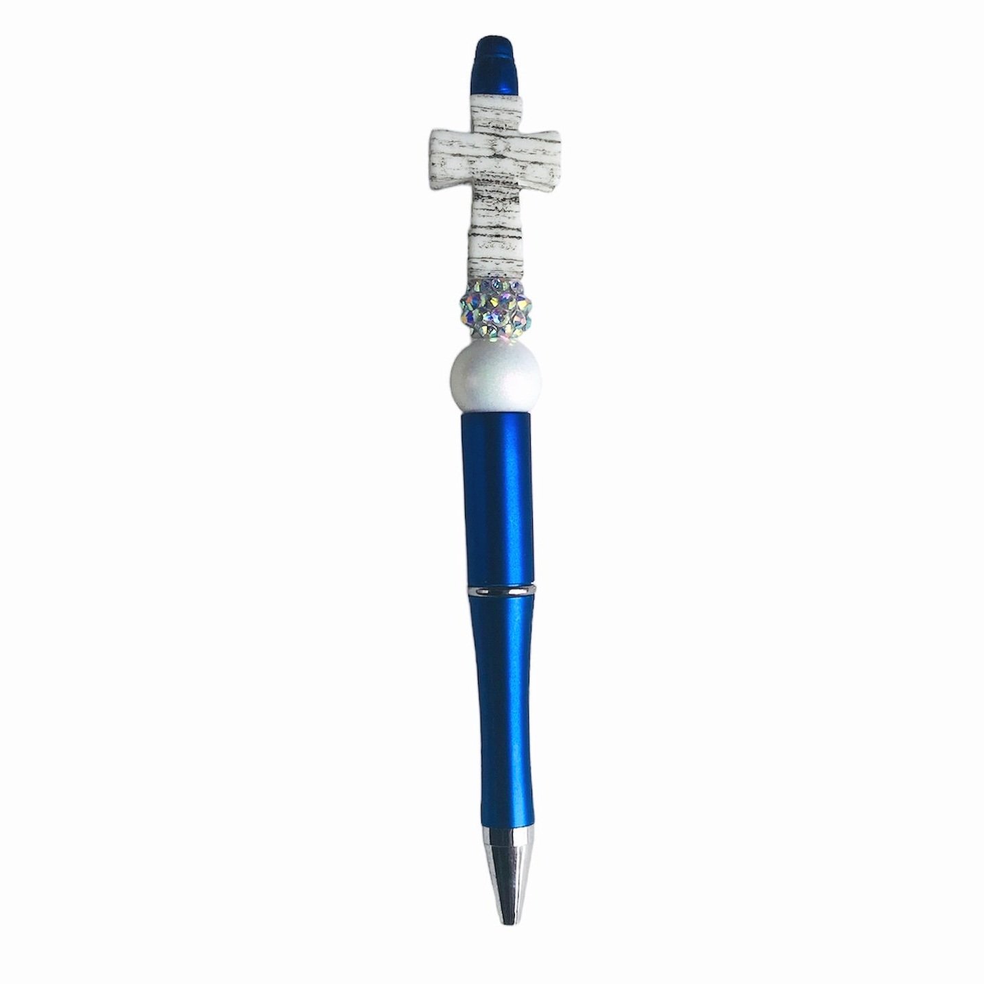 Shiplap Cross Pen - Royal Blue