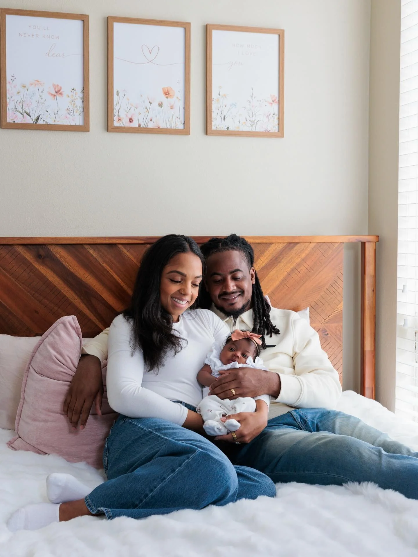 This was a special newborn session 🥰🌸