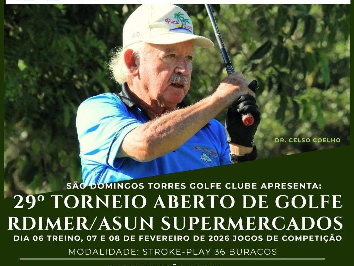29º Torneio Aberto Do São Domingos Torres Golfe Clube