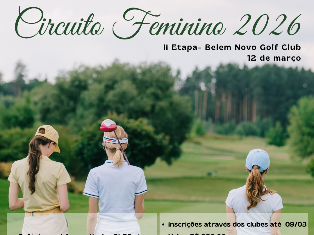 Circuito Feminino 2026 - II Etapa -BNGC