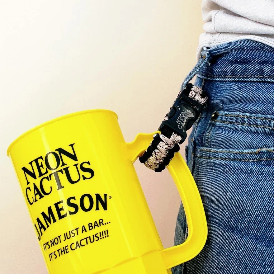 Mug Clip  Neon Cactus