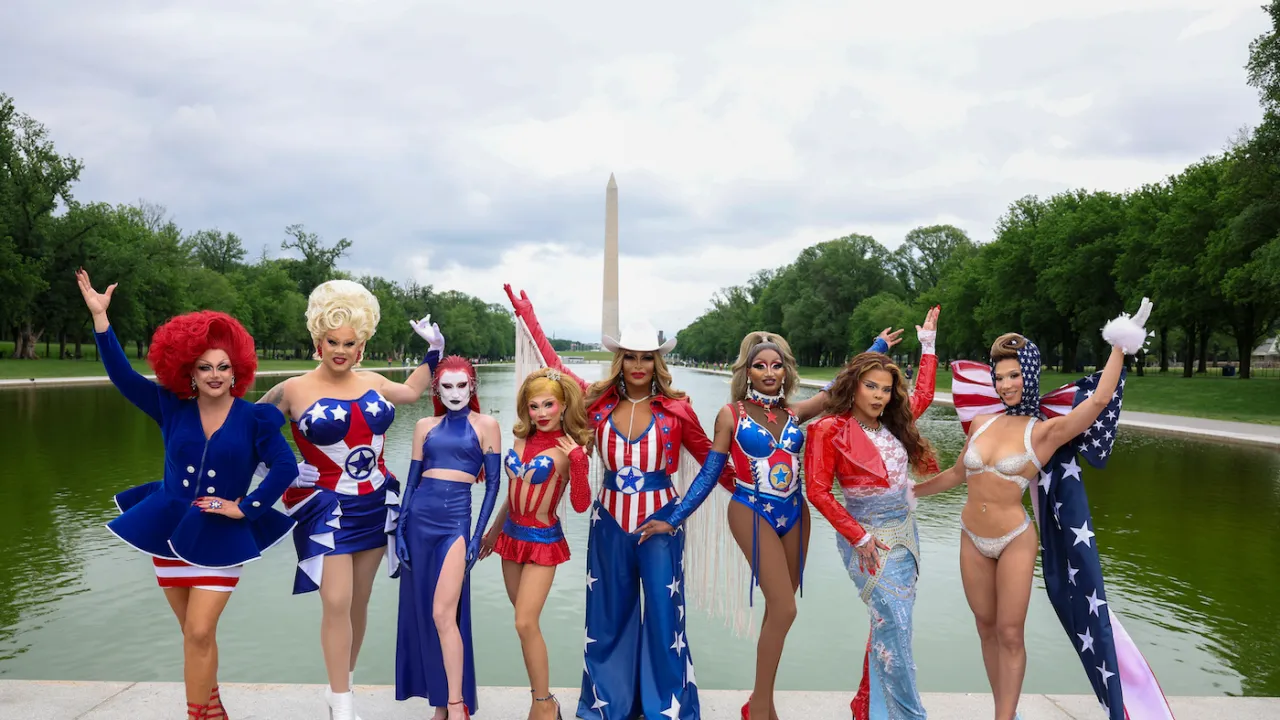 ‘RuPaul’s Drag Race All Stars’ strut stuff on National Mall
