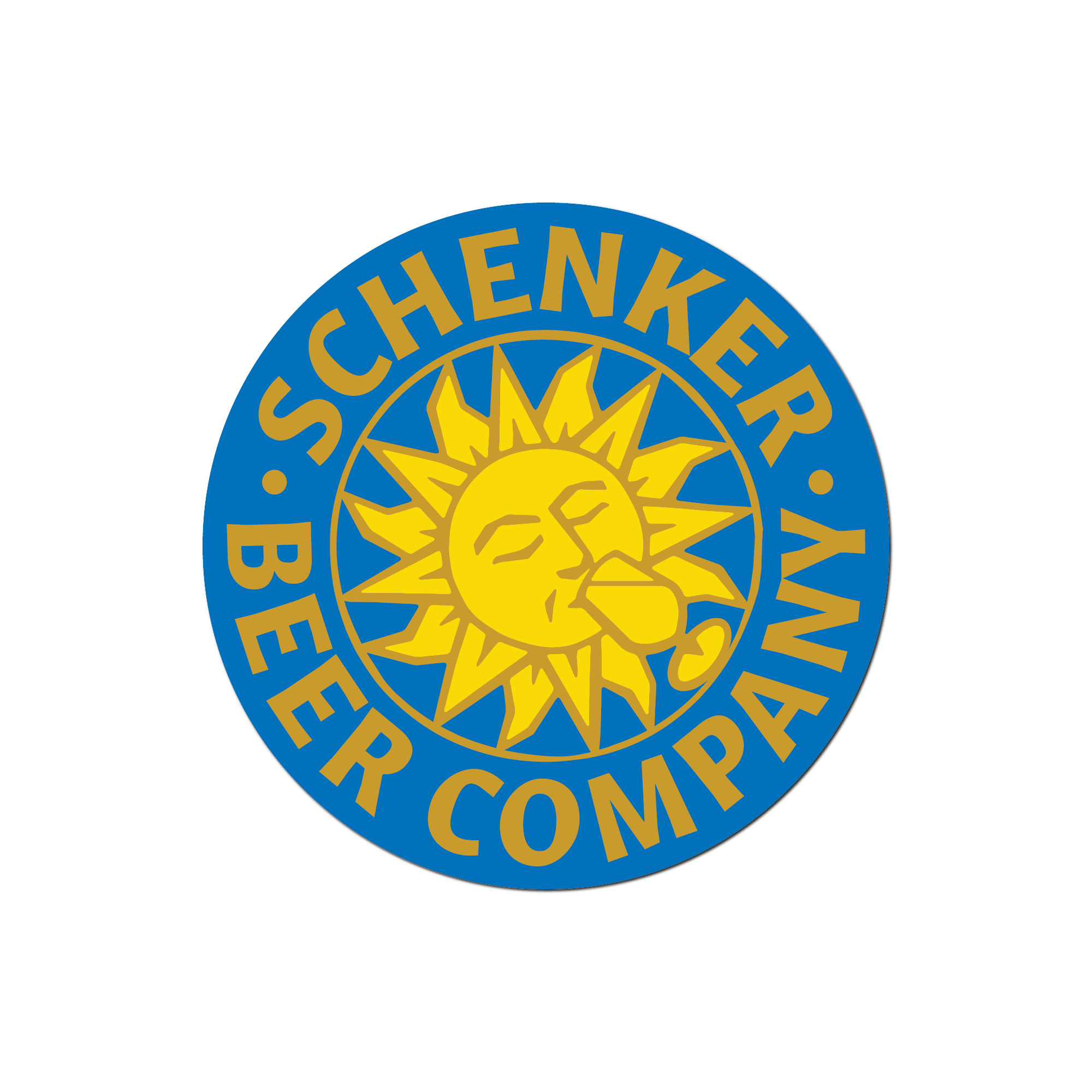 Schenker Sun Sticker