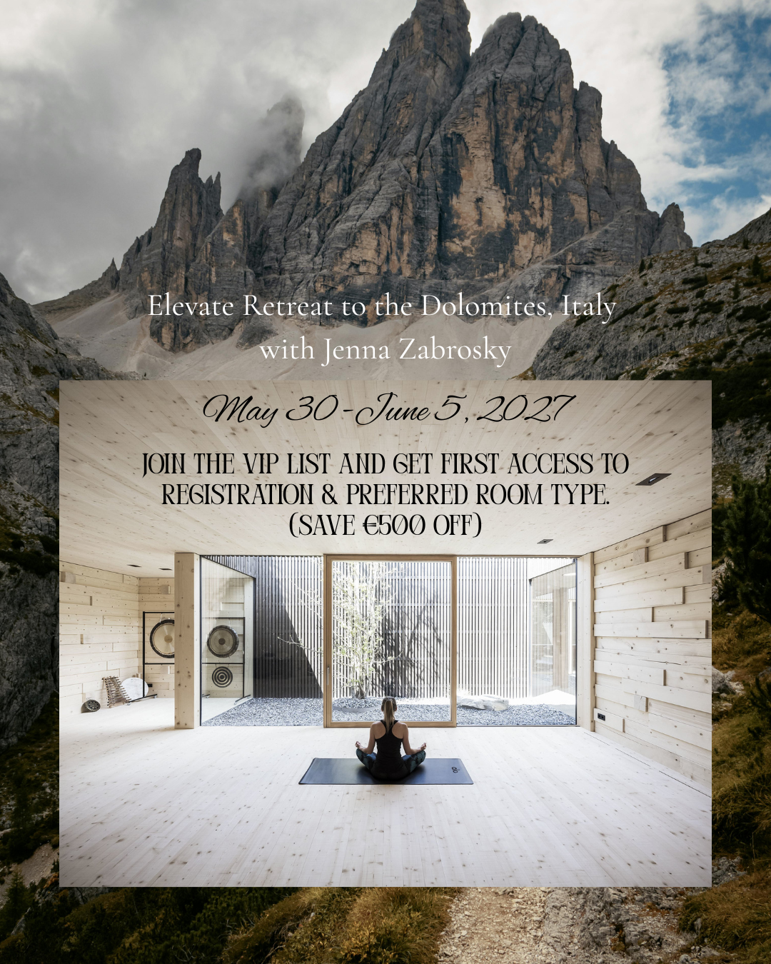 Elevate Dolomites Retreat 