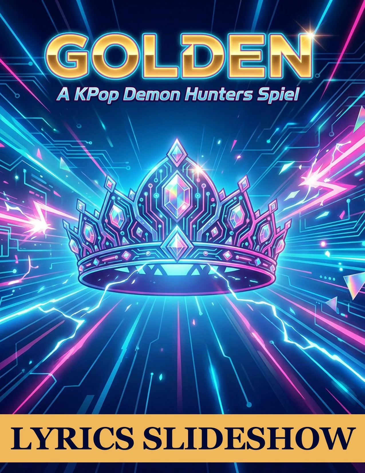 Golden - A KPop Demon Hunters Spiel - Lyrics Slideshow