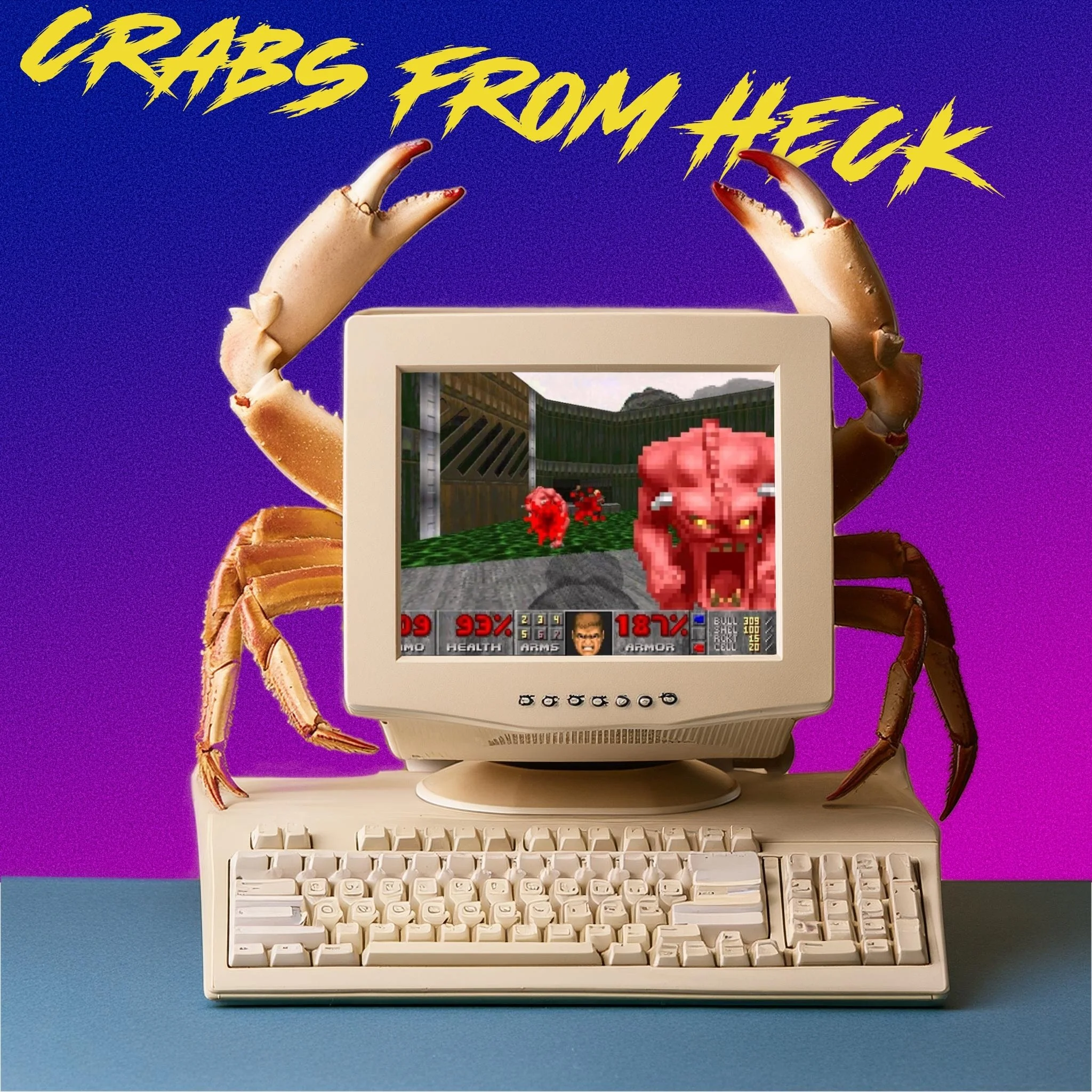 Crabs-from-heck_Firefly 90s Beige Macintosh with Crab.jpg