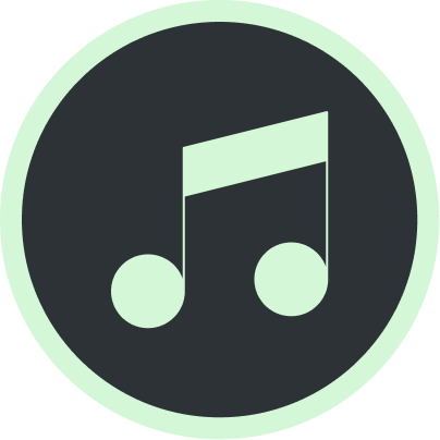 stealth music tech startup logo