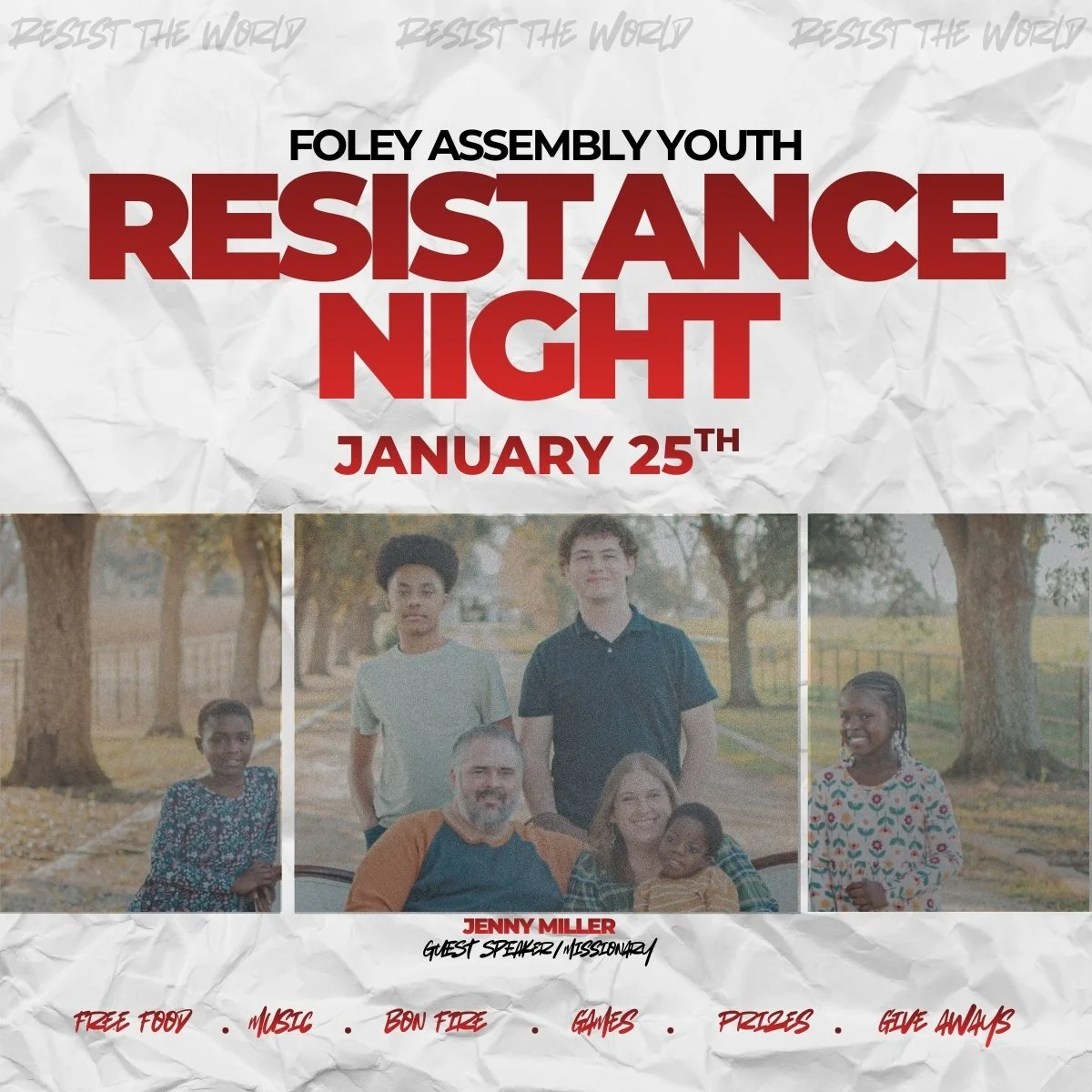 Youth Resistance Night 