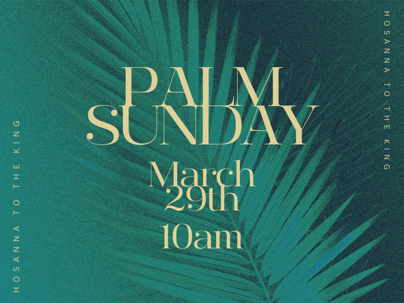 Palm Sunday 