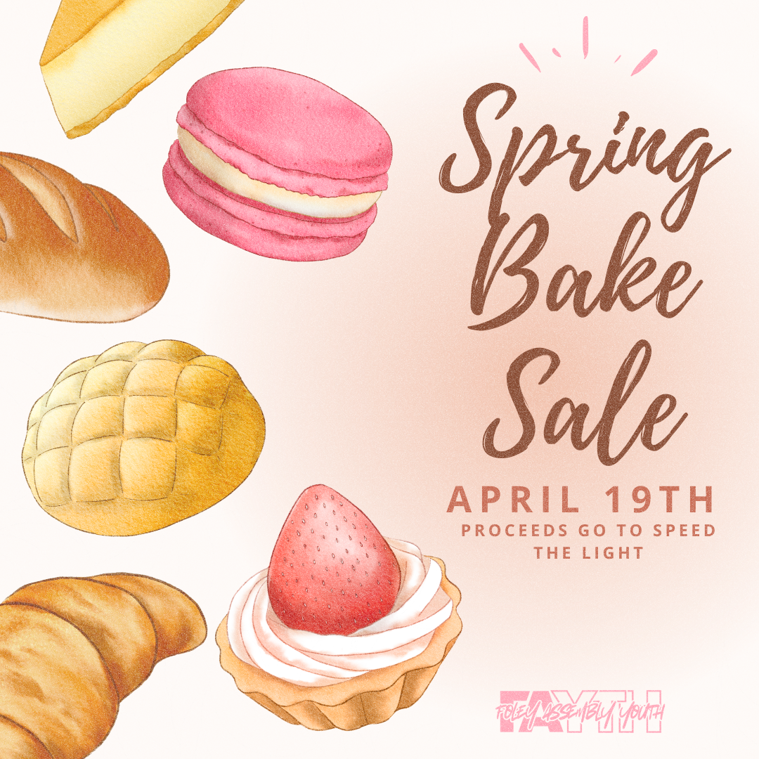 Youth Spring Bake Sale