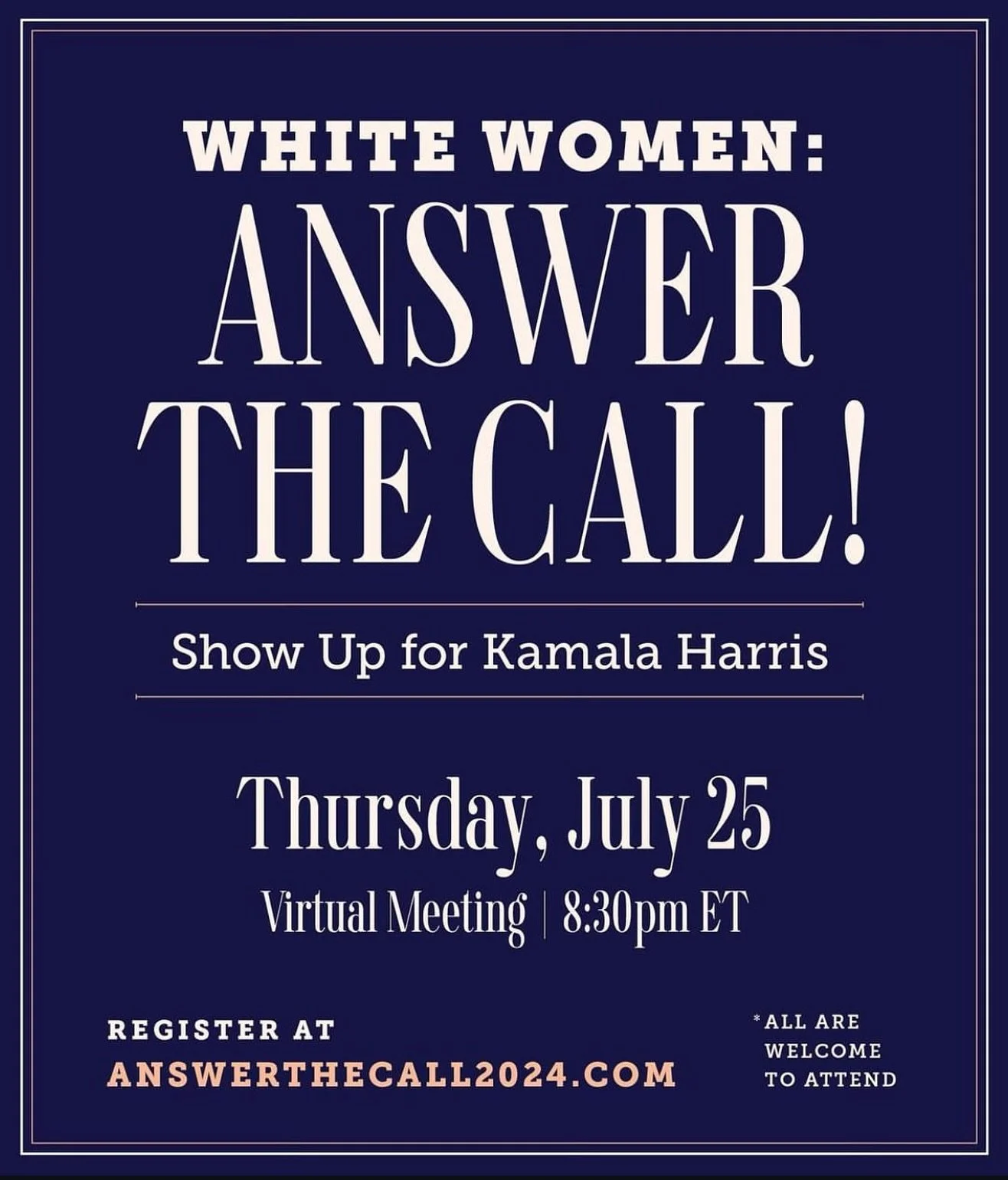 TONIGHT 📆 #letsgo Register at www.answerthecall2024.com