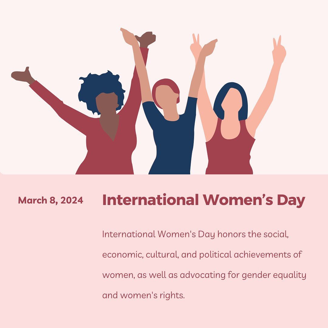 March 8, 2024 is International Women&rsquo;s Day! Today and every day, we celebrate the strength, resilience, and achievements of women around the world. Let&rsquo;s stand together to break barriers, foster inclusion, and empower one another. ✨🌍 #In