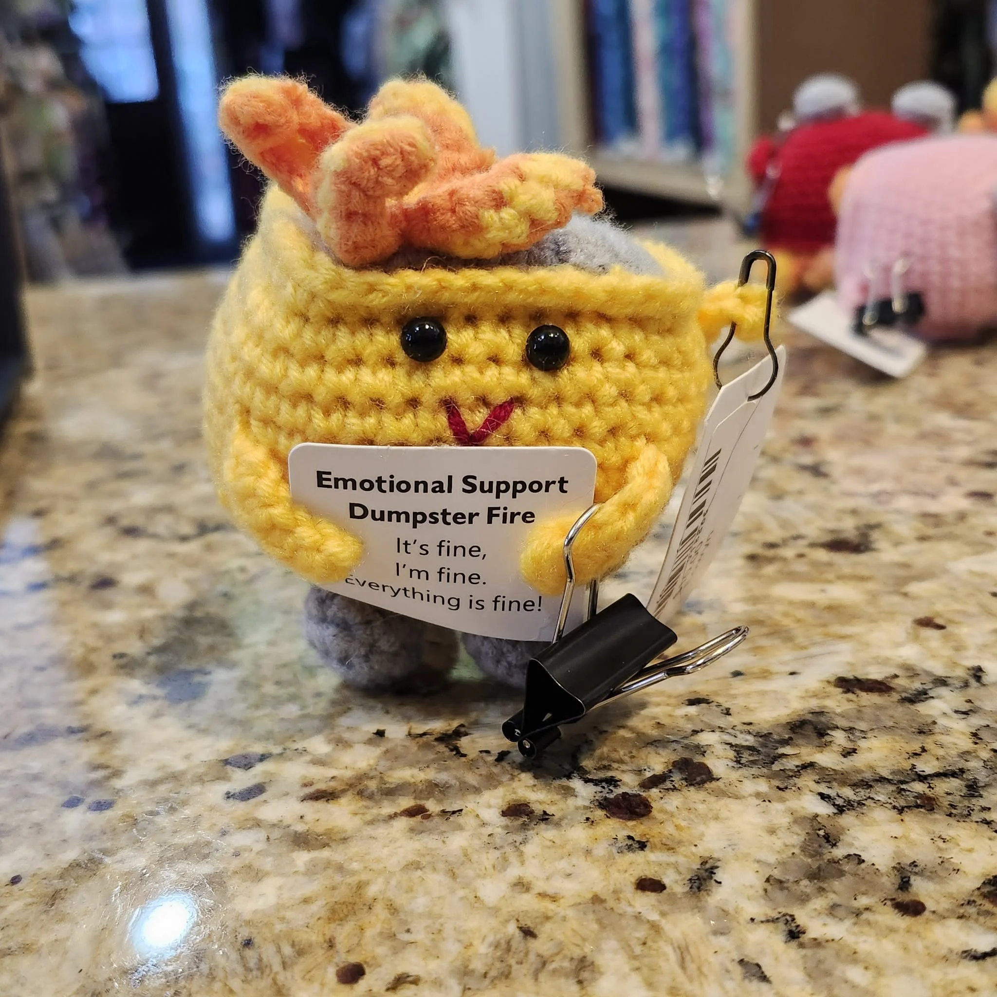 Emotional Support Dumpster Fire