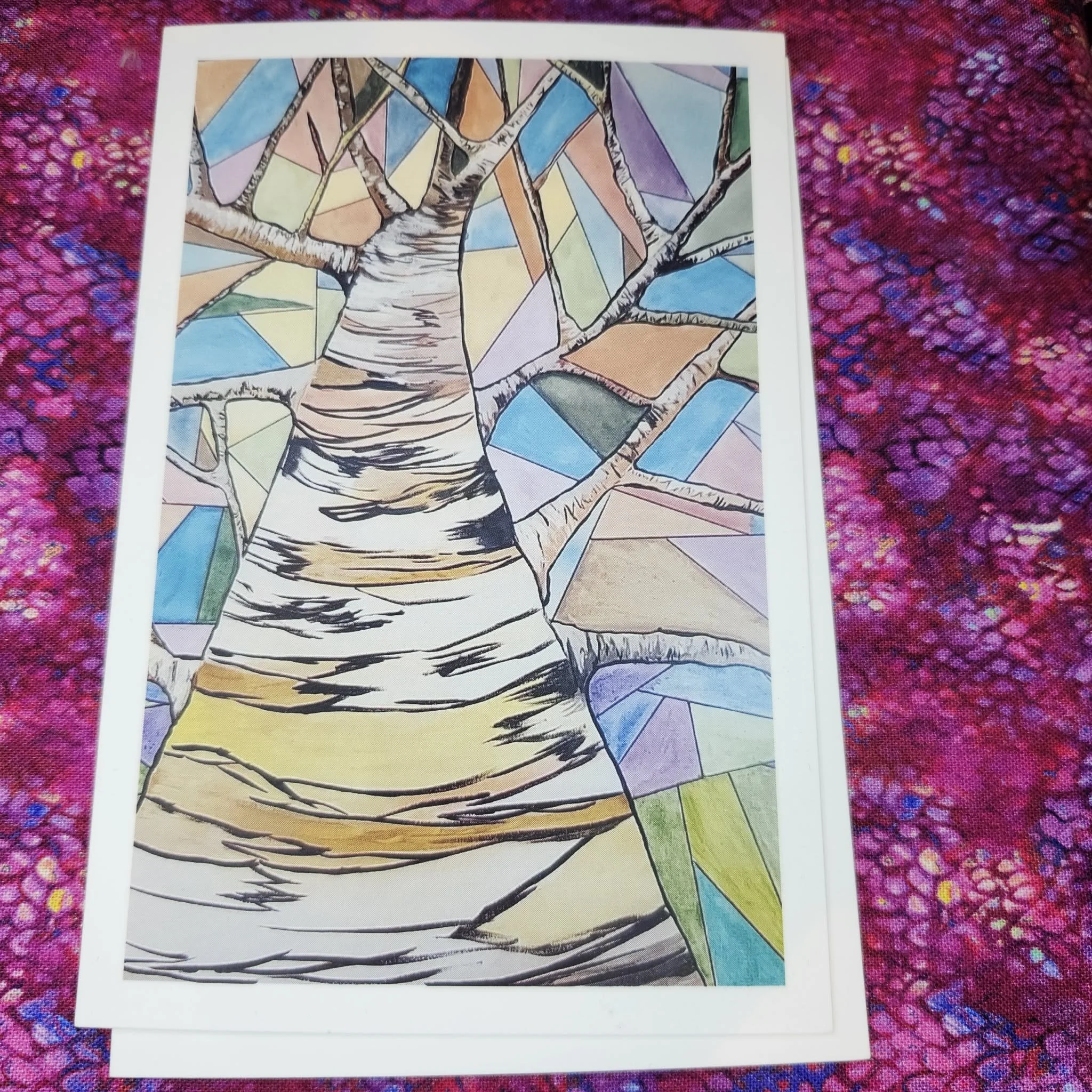 4X6 Tree Print by Michelle Lebrun