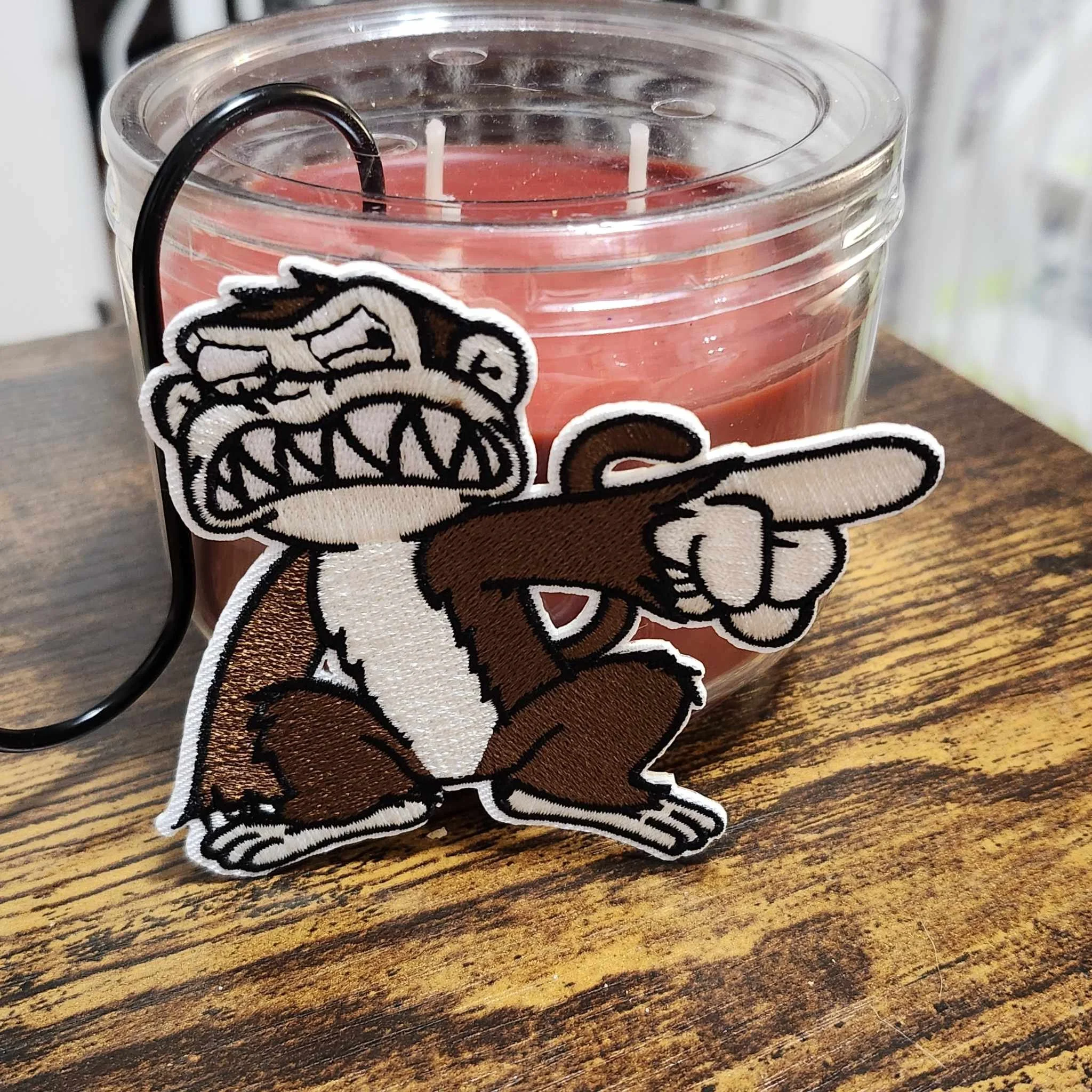 Monkey, Iron On Patch