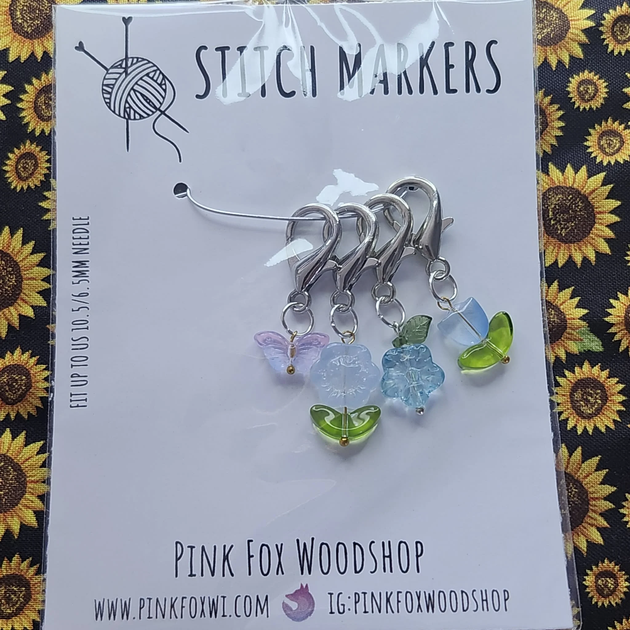 Flower Stitch Markers