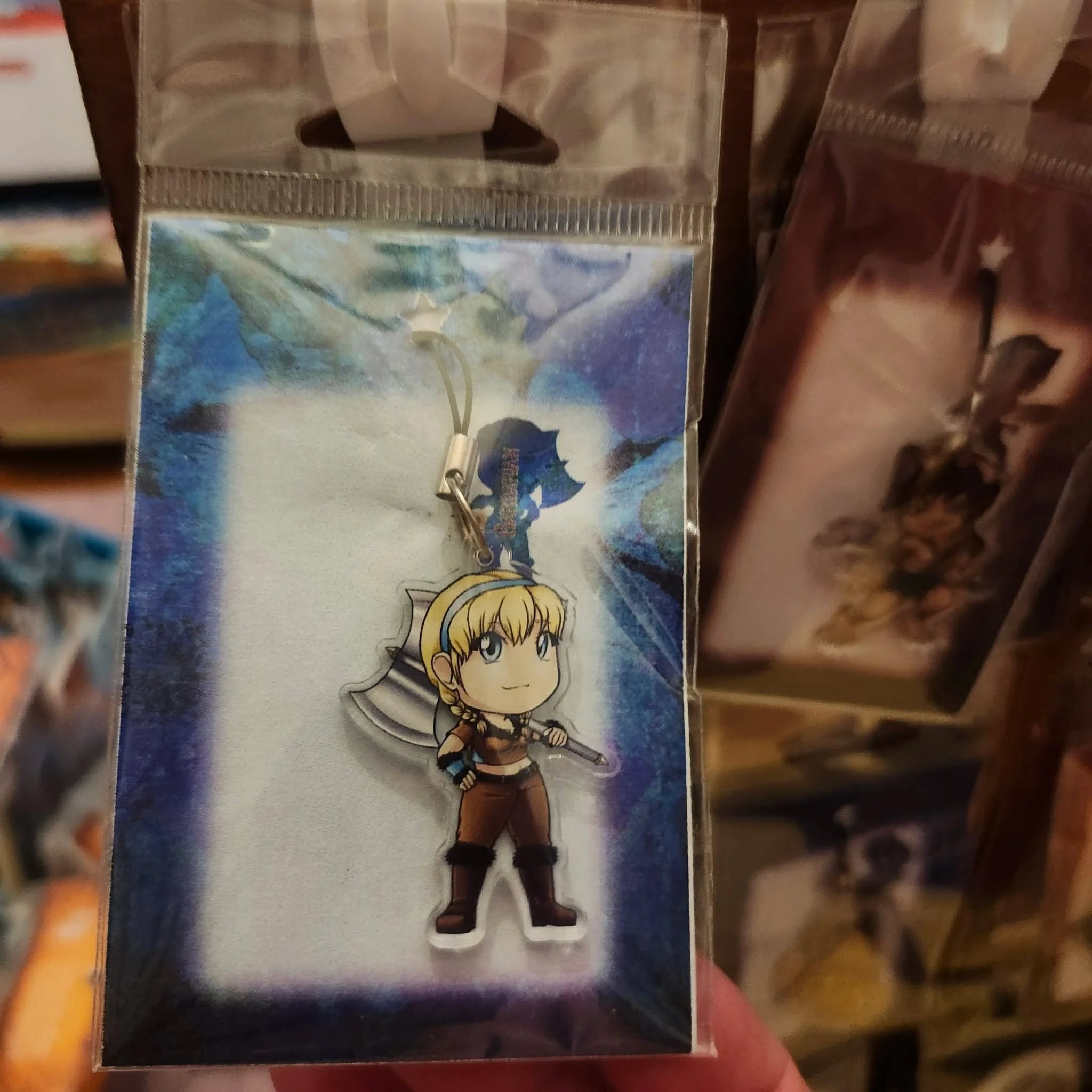 Barbarian Phone Charm by Lionheart Art and Designs