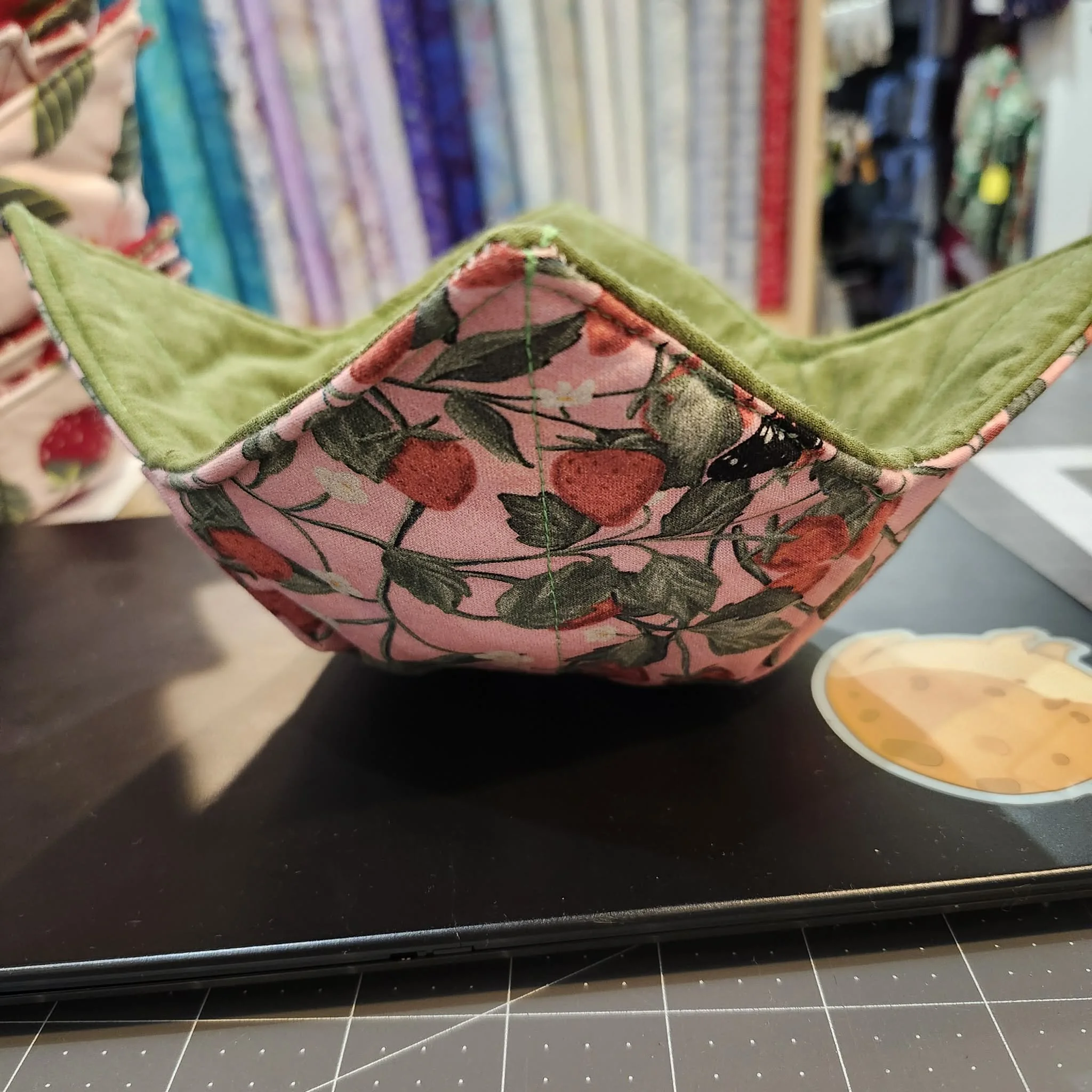 Strawberry Bowl Cozie