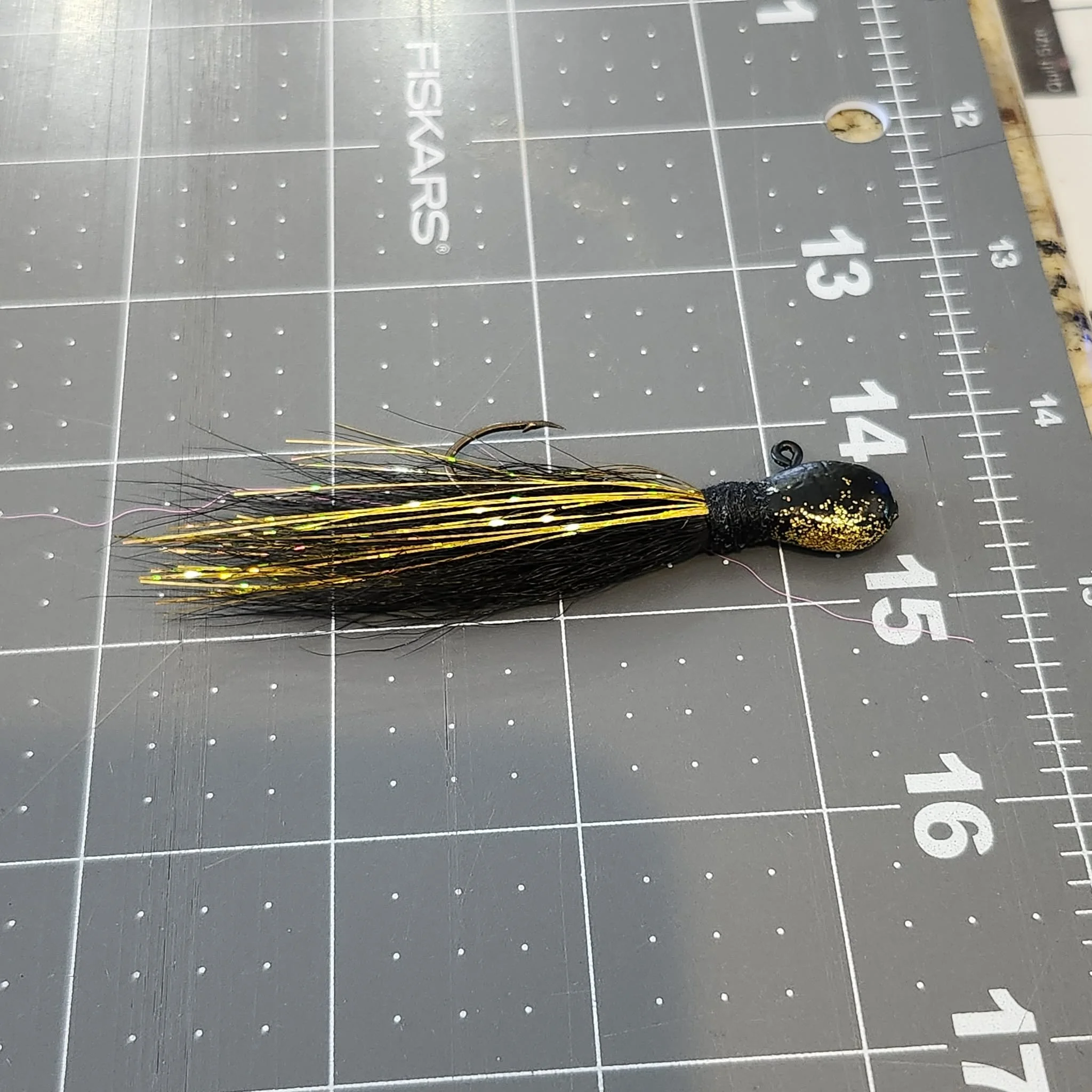 Fishing Jig, with Bick Hair by Jeremy M