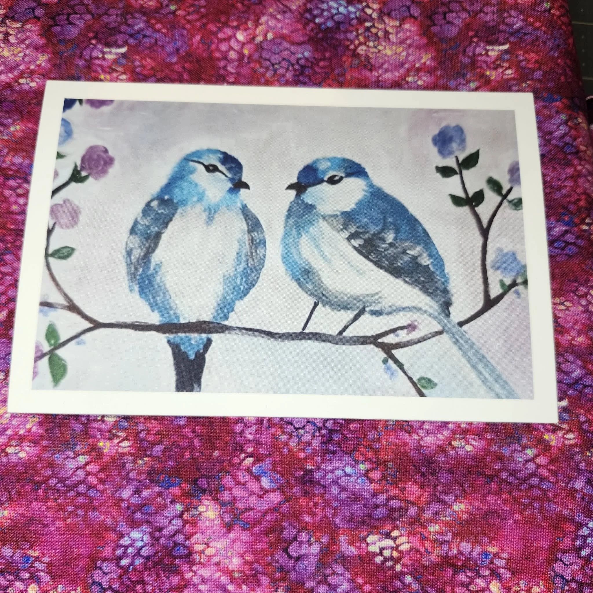 Blue Birds by Michelle LeBrun