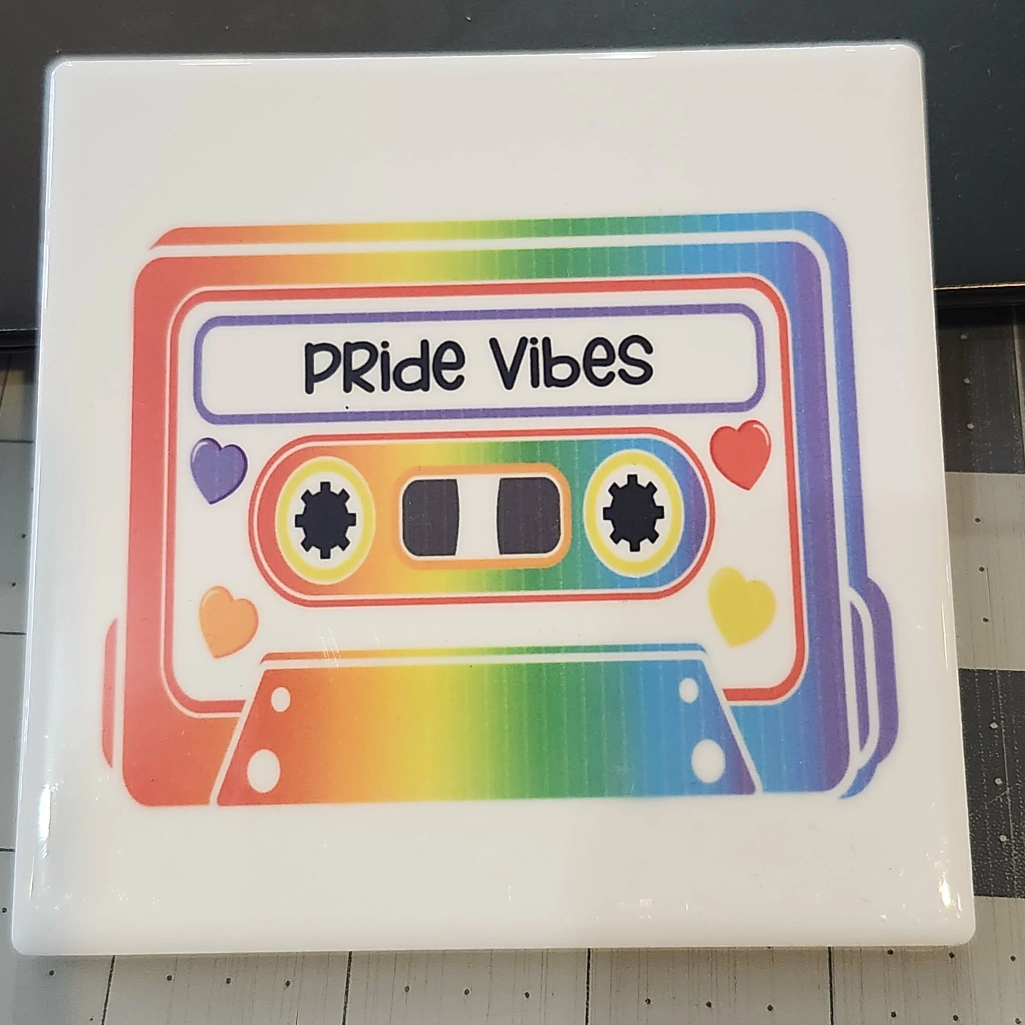 Pride Vibes Coaster by Laura