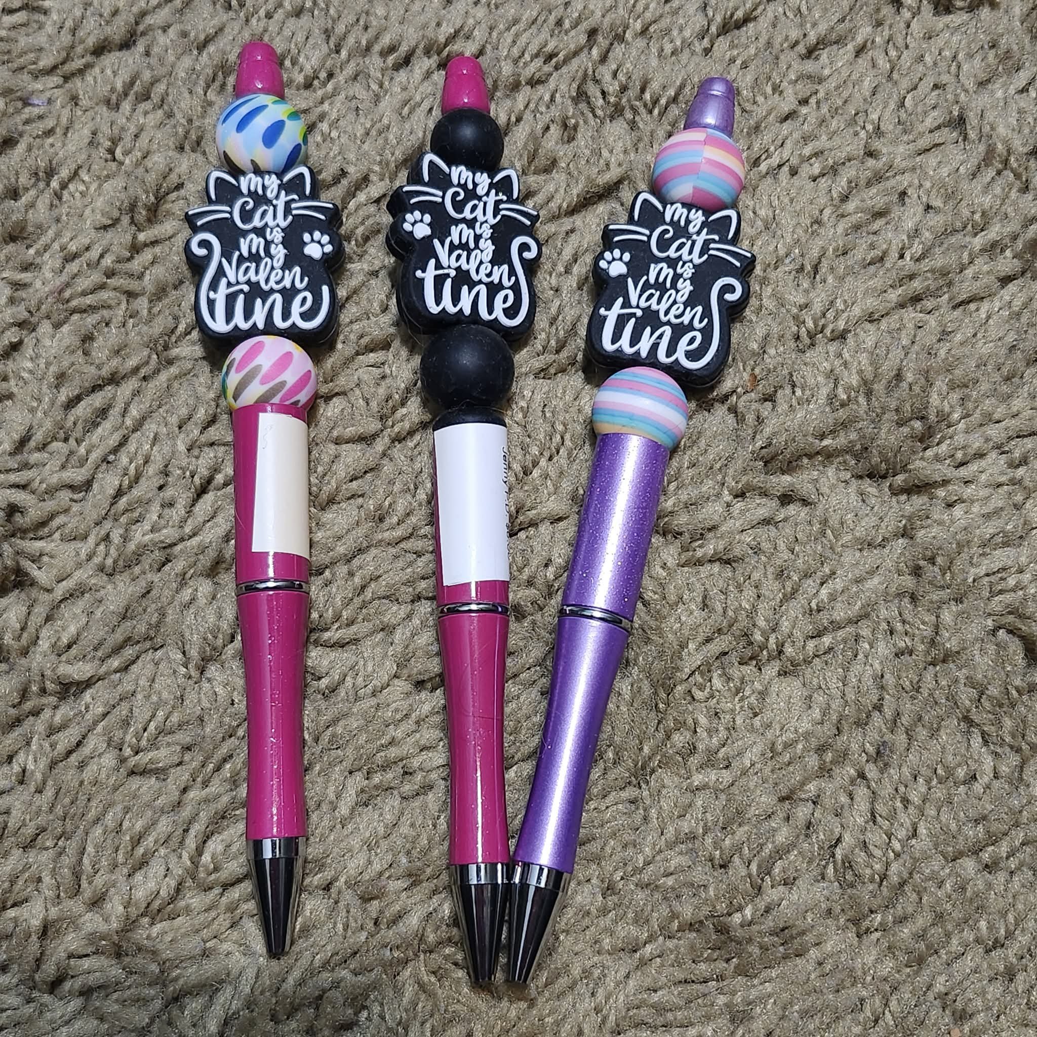 My Cat is My Valentine Pen by Jenny